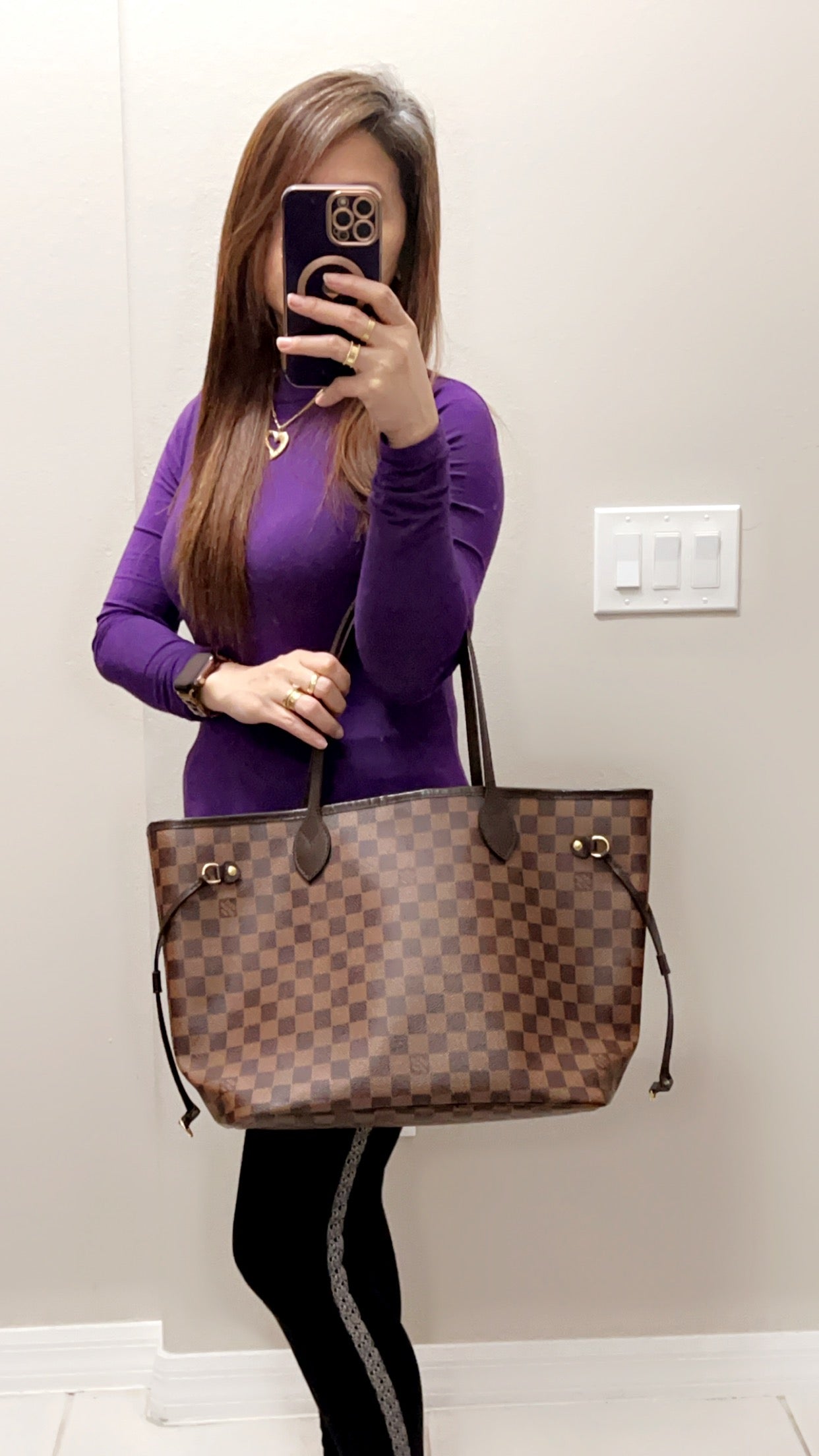 NEVERFULL MM DAMIER EBENE