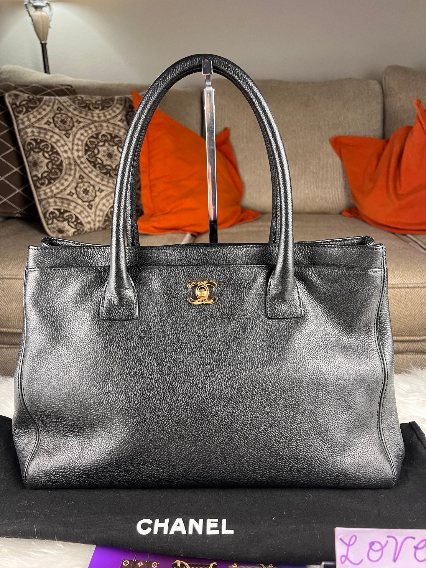 EXECUTIVE CAVIAR TOTE BAG