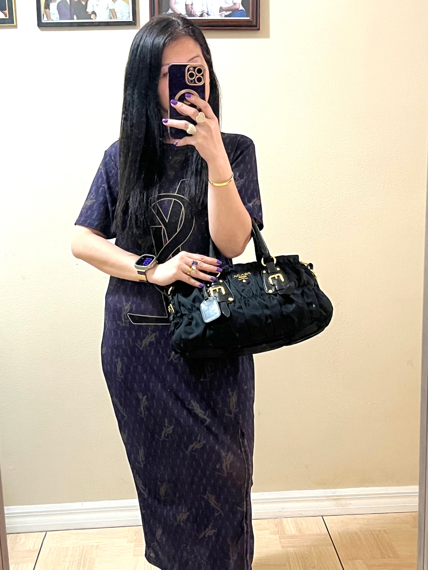 TESSUTO 2 WAY BAG BLACK