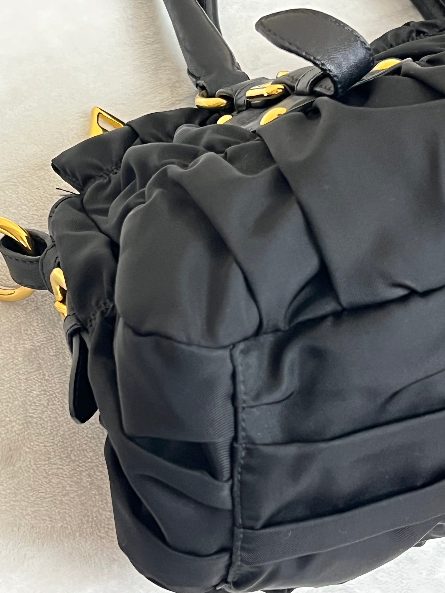 TESSUTO 2 WAY BAG BLACK