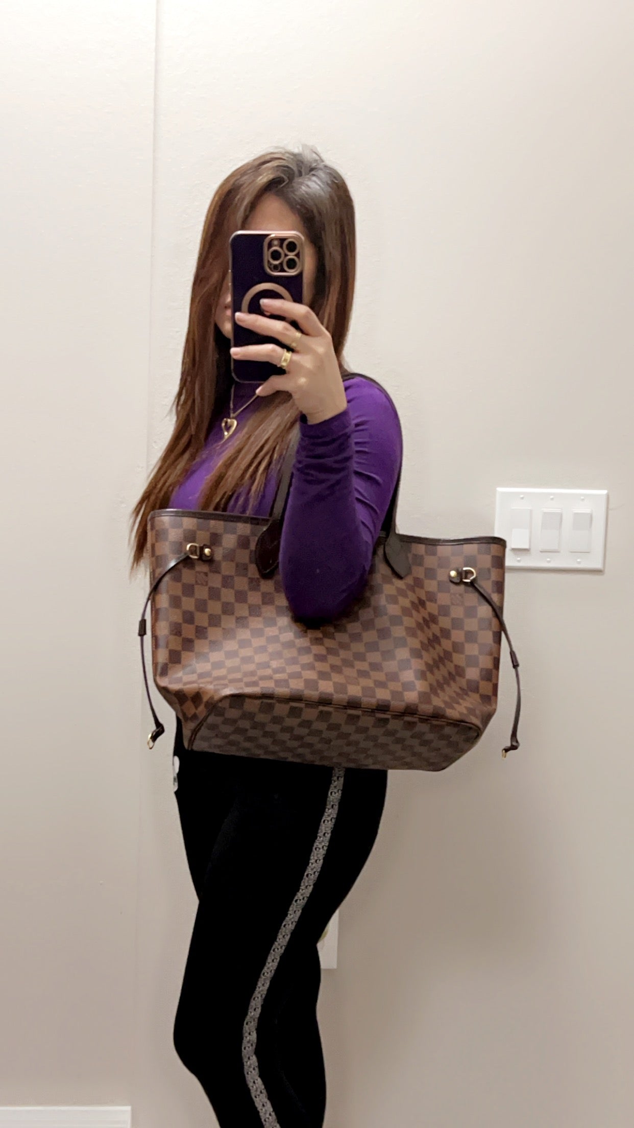 NEVERFULL MM DAMIER EBENE