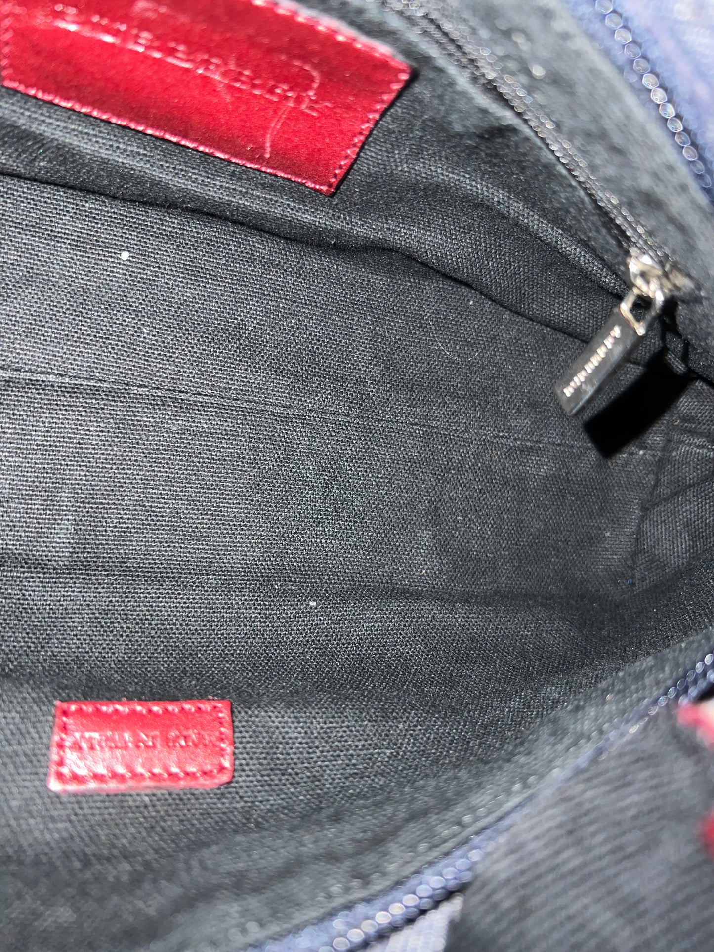 BURBERRY DENIM SHOULDER BAG