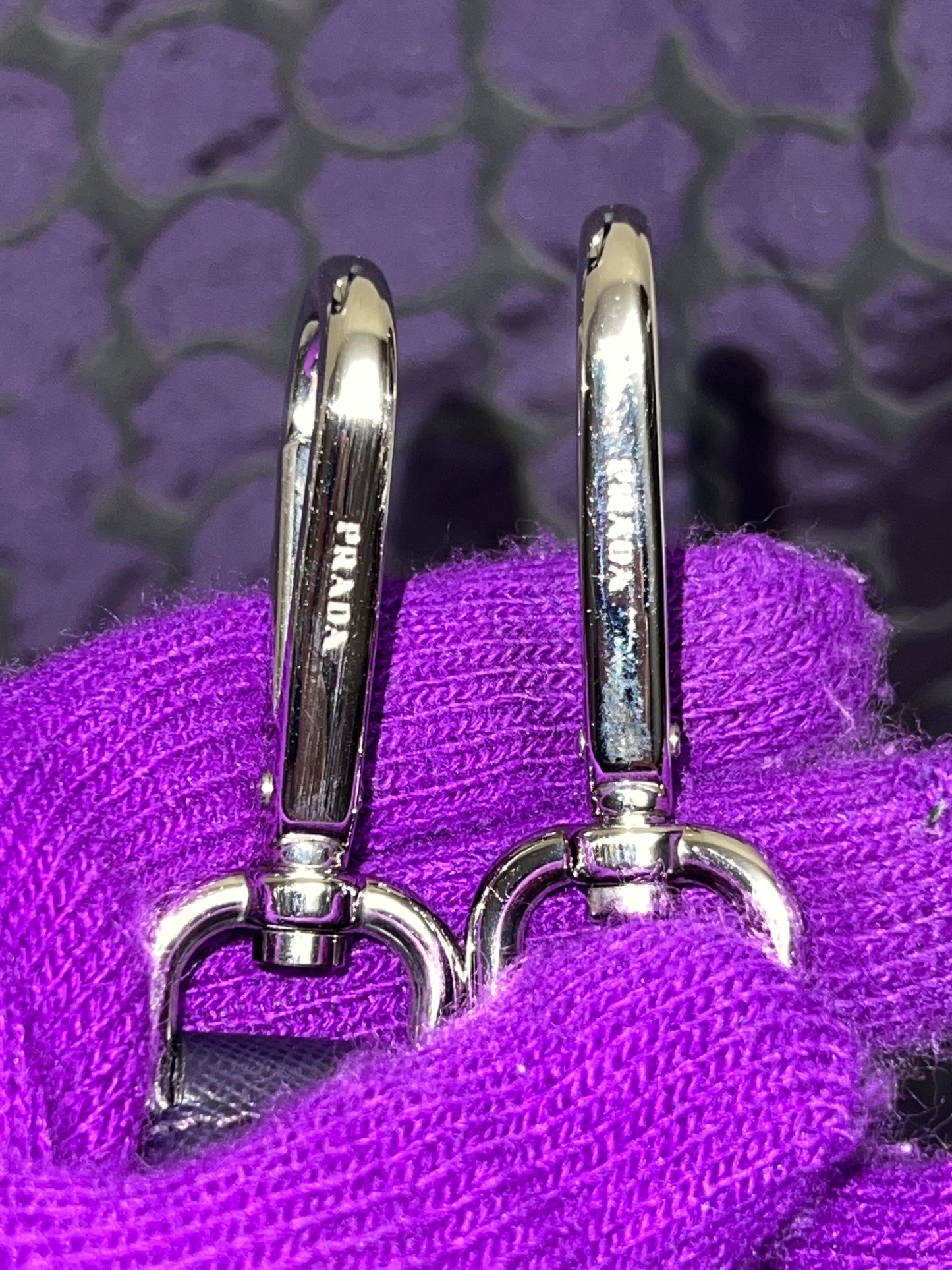 P_R_A_D_A TOTE PURPLE