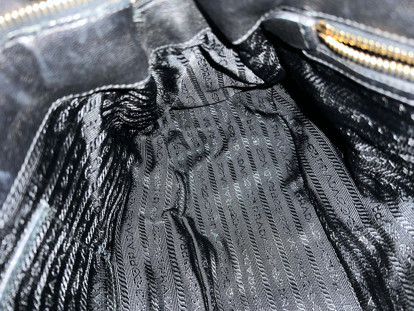 TESSUTO 2 WAY BAG BLACK