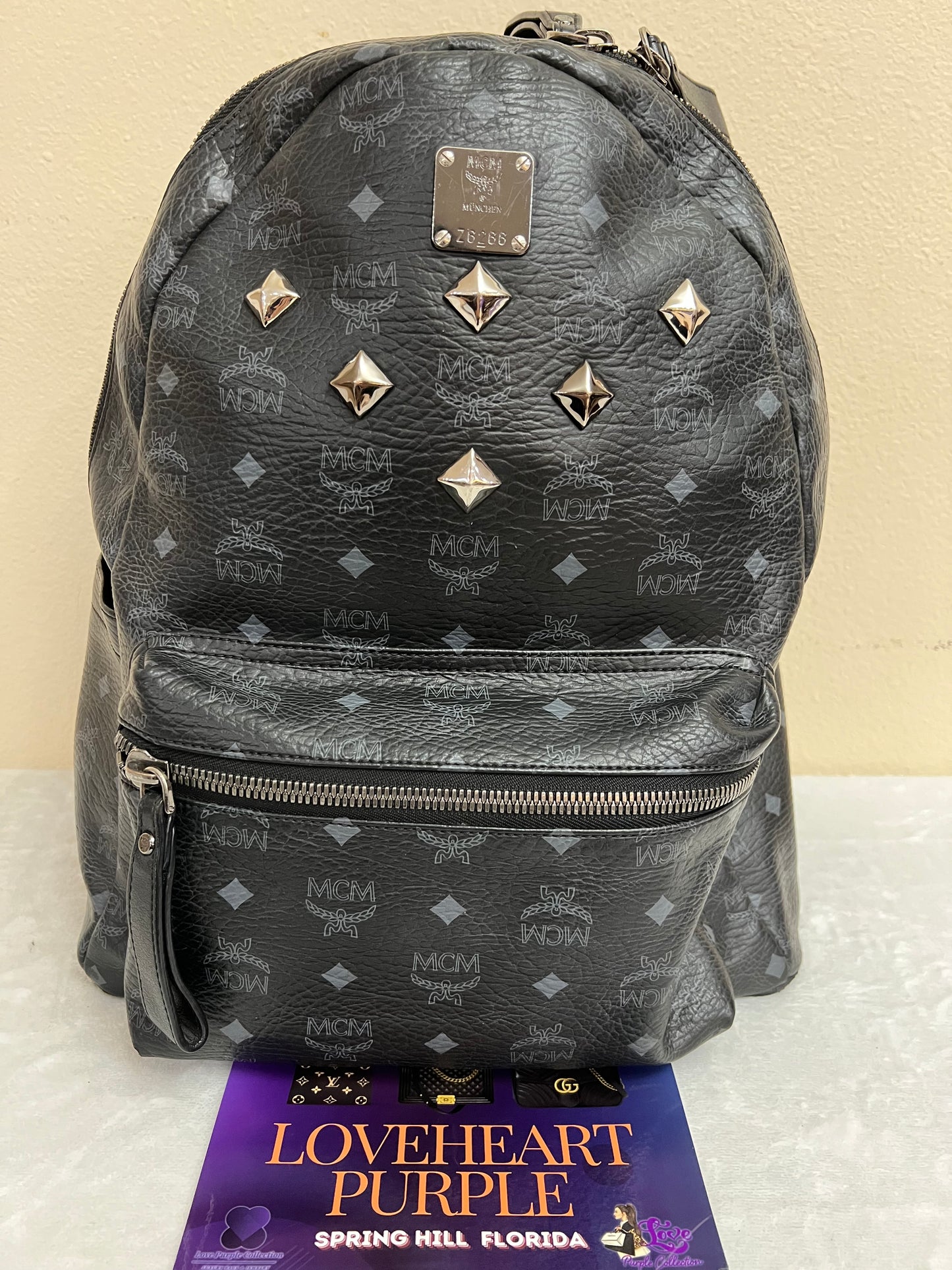 MCM BAGPACK BLACK LTD