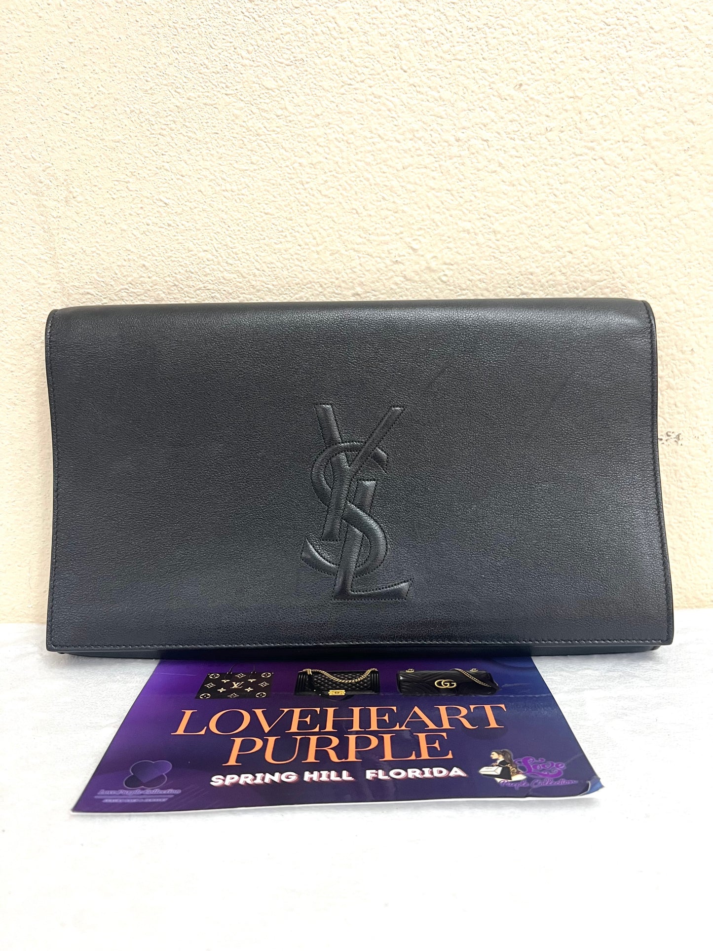 BELLE DE JOUR CLUTCH BLACK