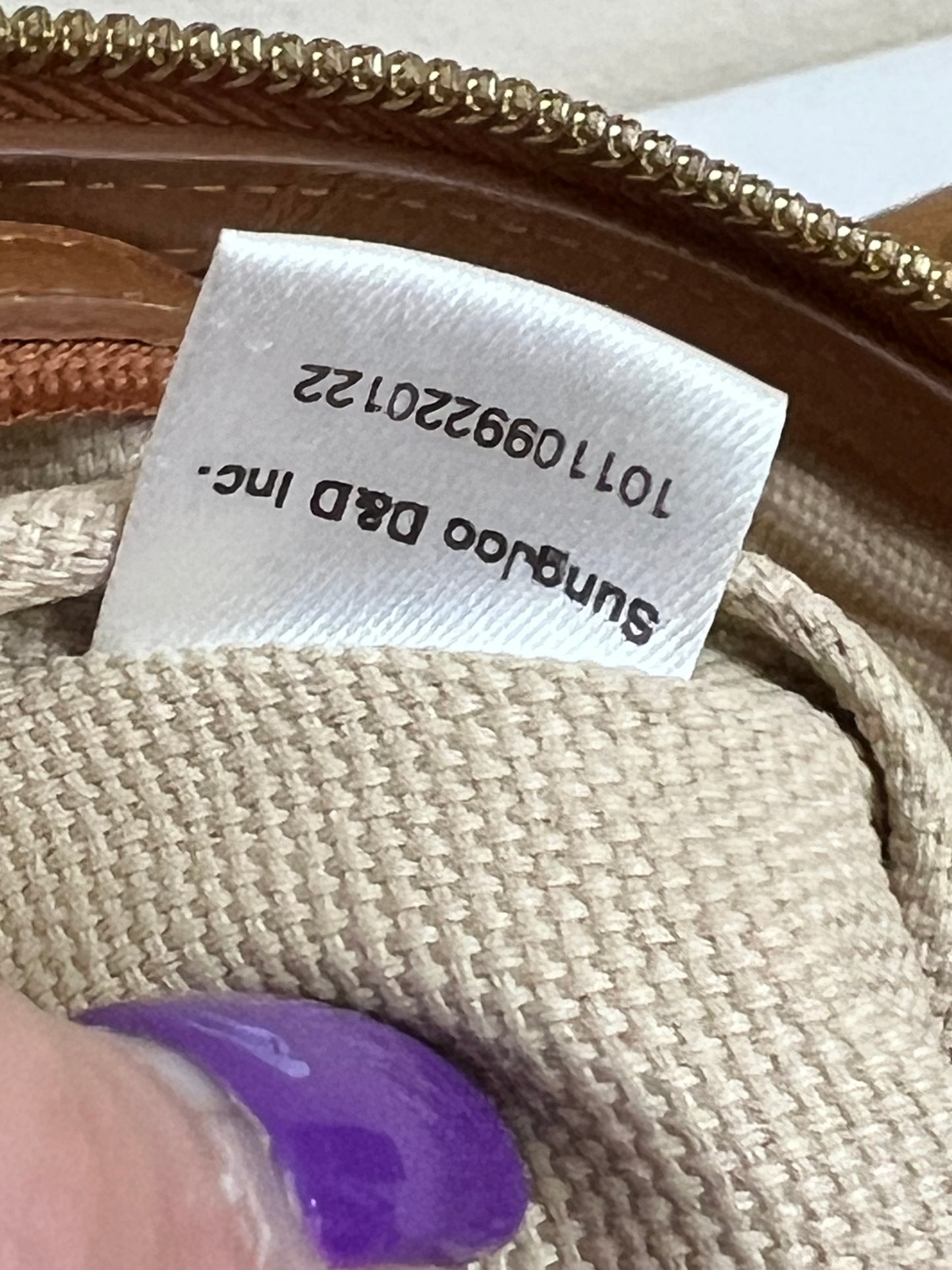 MCM DUFFLE 40 COGNAC