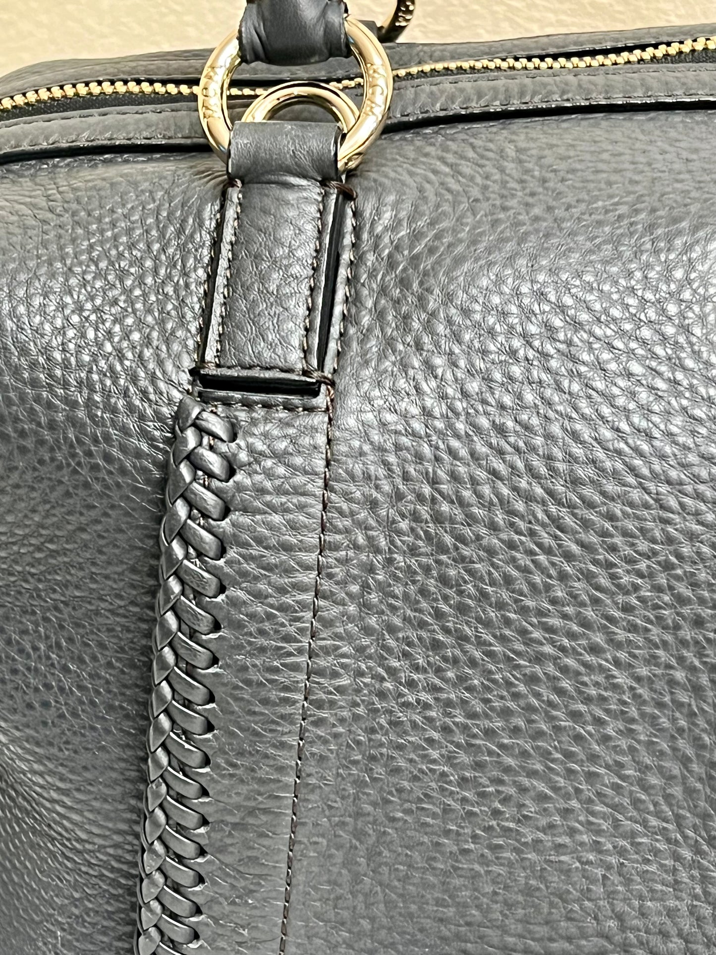 MCM BOSTON SOFT LEATHER