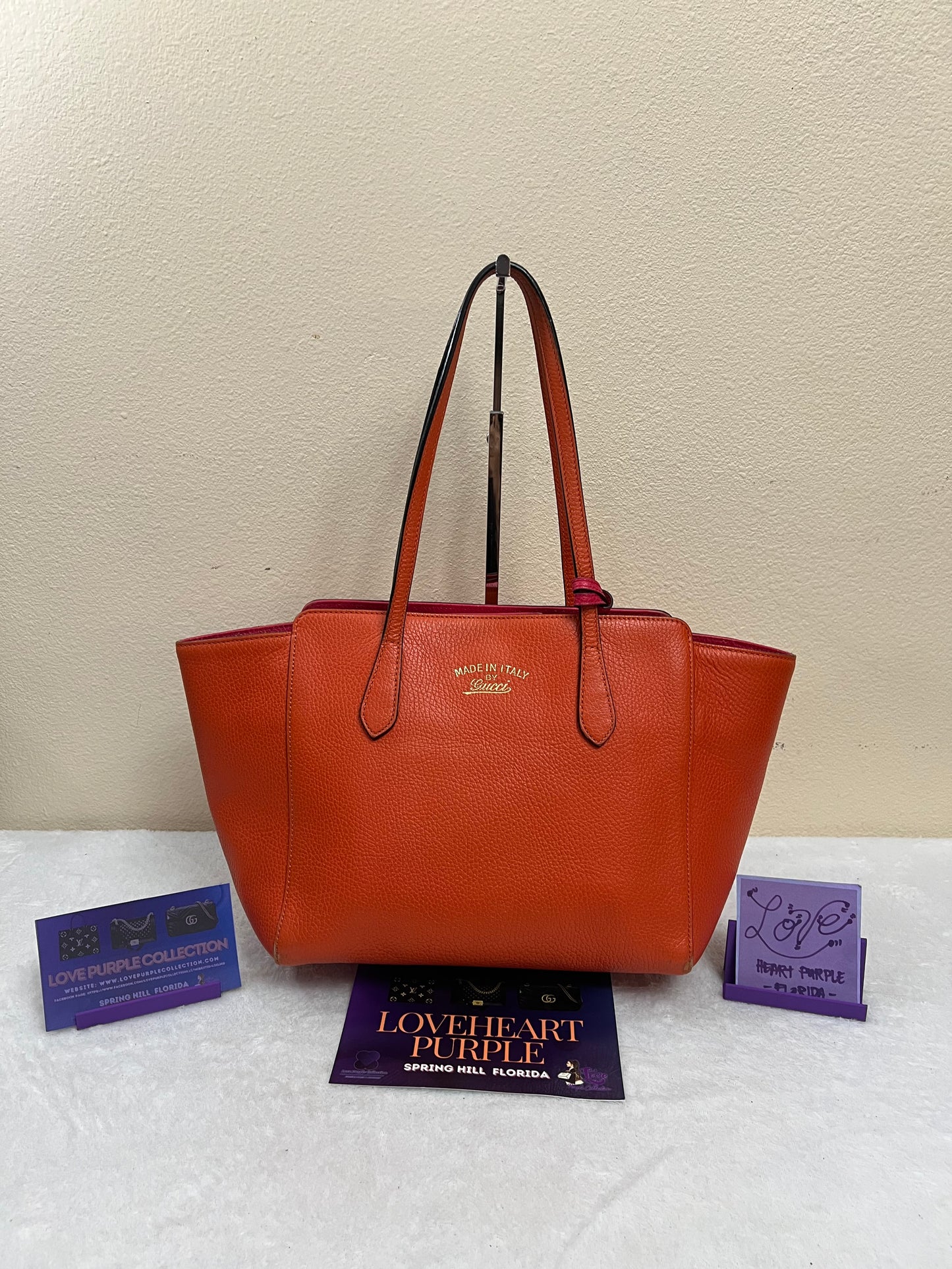 SWING TOTE BAG ORANGE