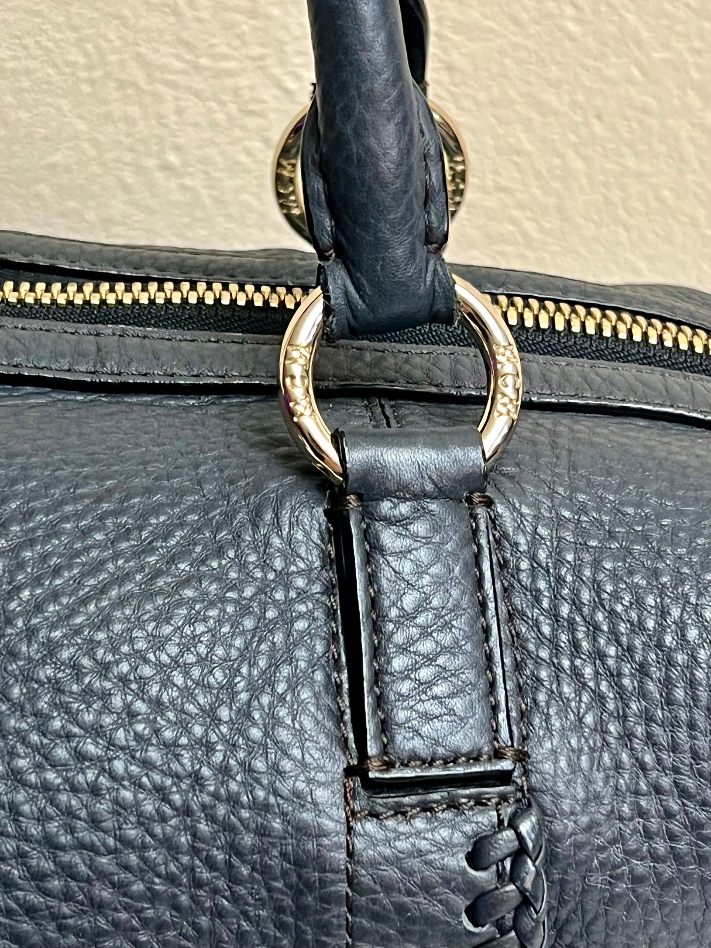 MCM BOSTON SOFT LEATHER