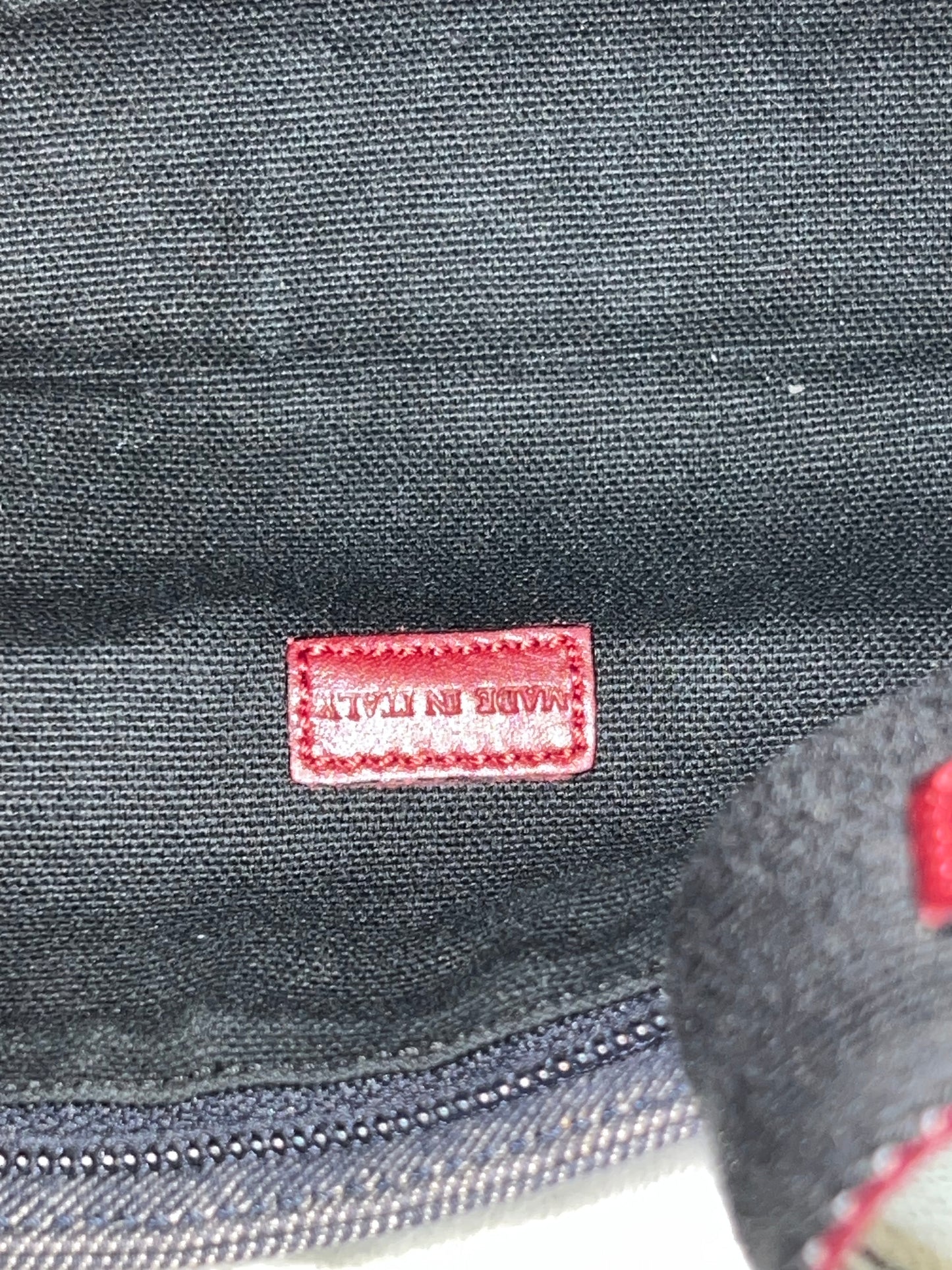 BURBERRY DENIM SHOULDER BAG
