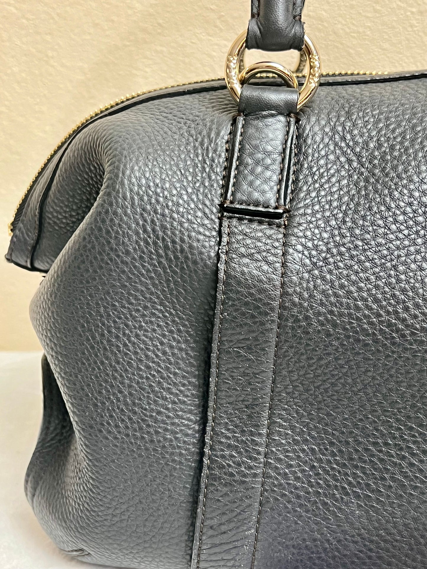 MCM BOSTON SOFT LEATHER