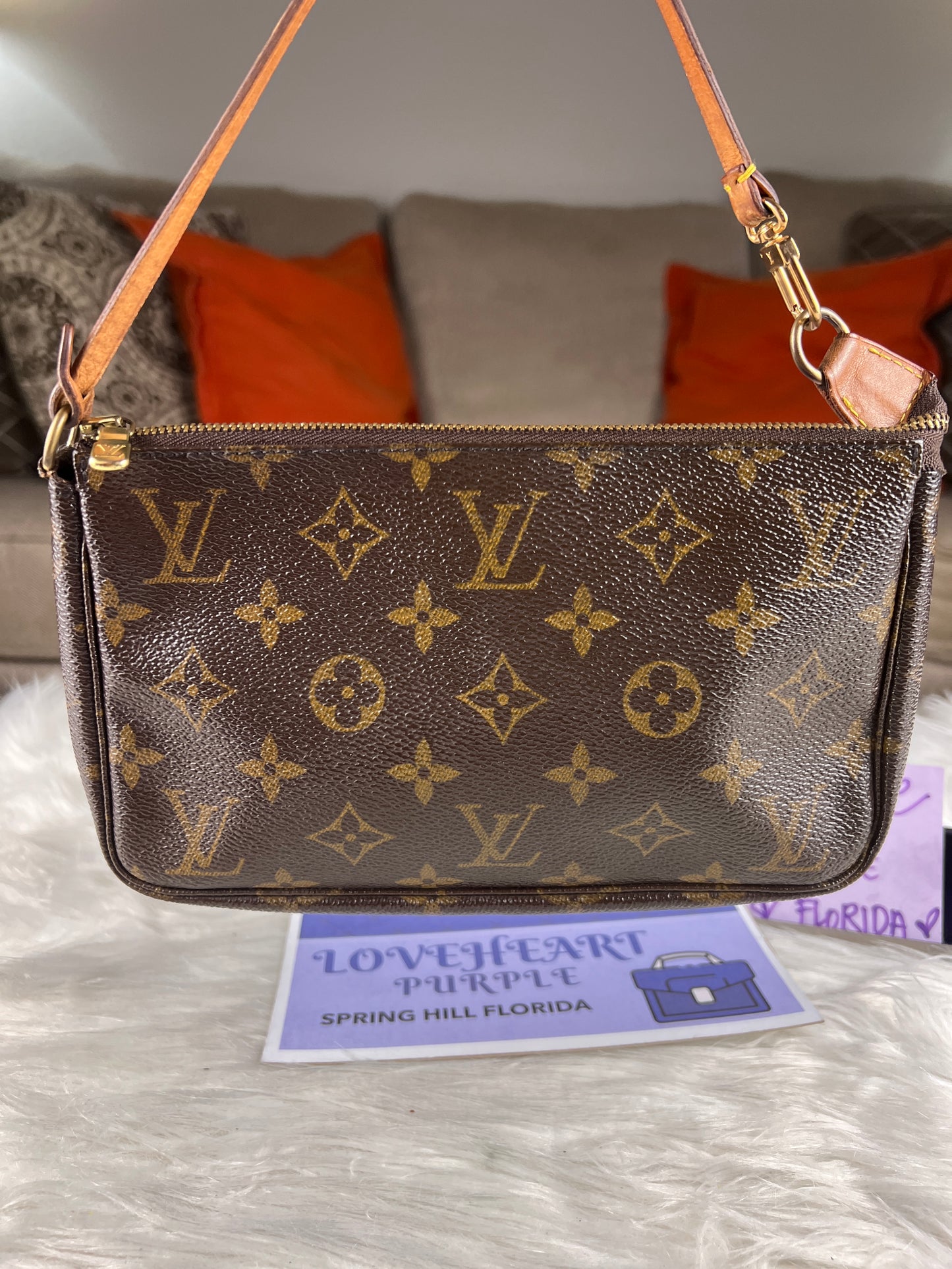 POCHETTE ACCESORIES MONOGRAM