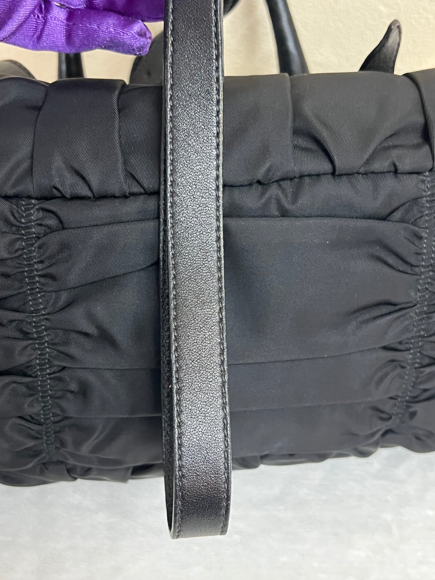 TESSUTO 2 WAY BAG BLACK