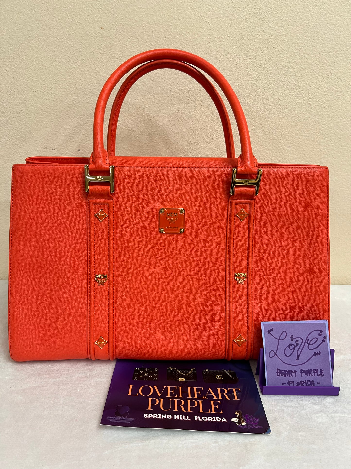 MCM TOTE SAFFIANO L