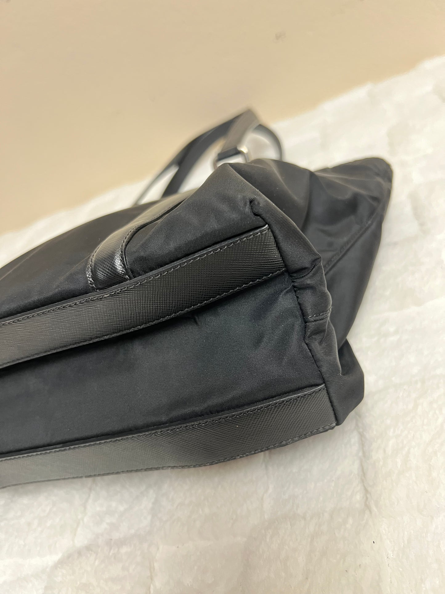 P_R_A_D_A TOTE BAG BLACK