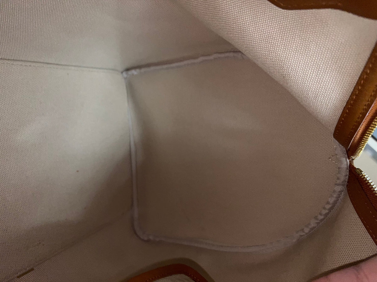 MCM DUFFLE 40 COGNAC