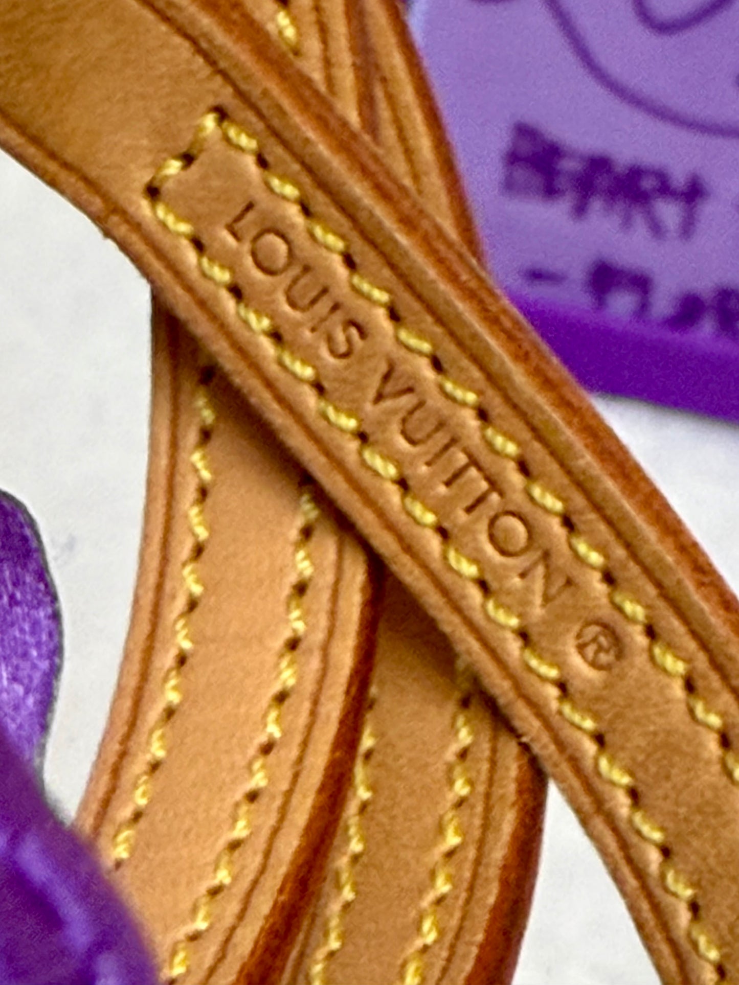 VACHETTA STRAP LOUIS VUITTON