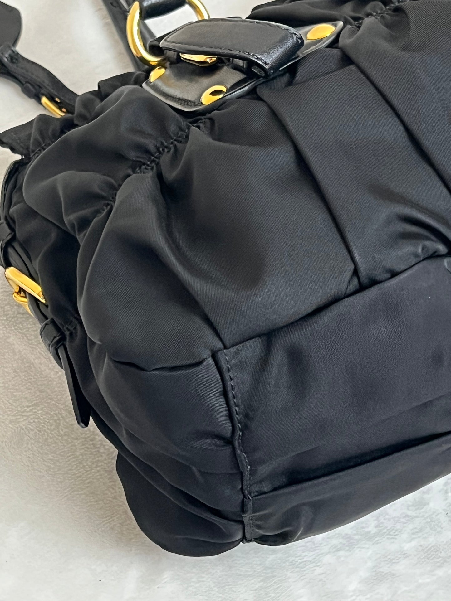 TESSUTO 2 WAY BAG BLACK