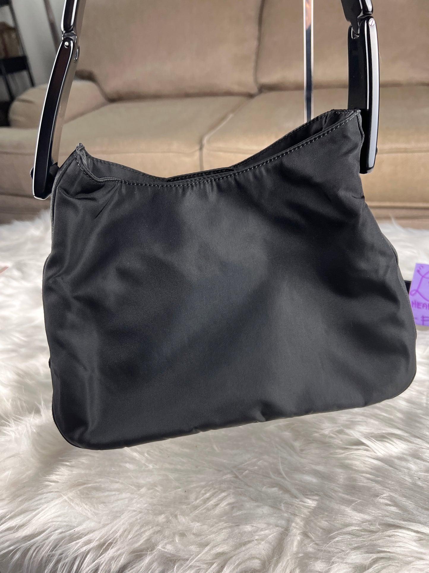 PRADA SHOULDER BAG BLACK