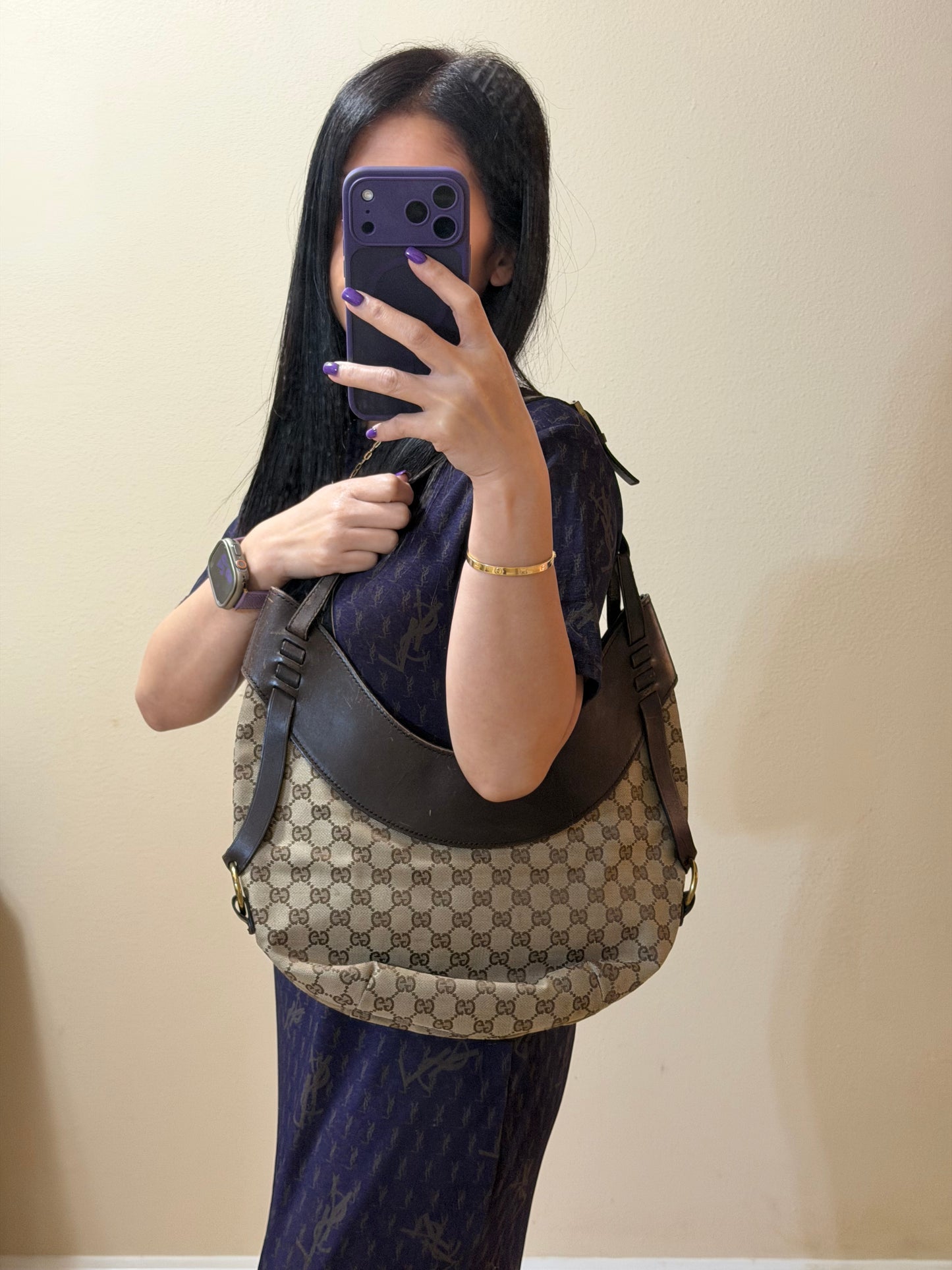 HALF MOON HOBO BAG