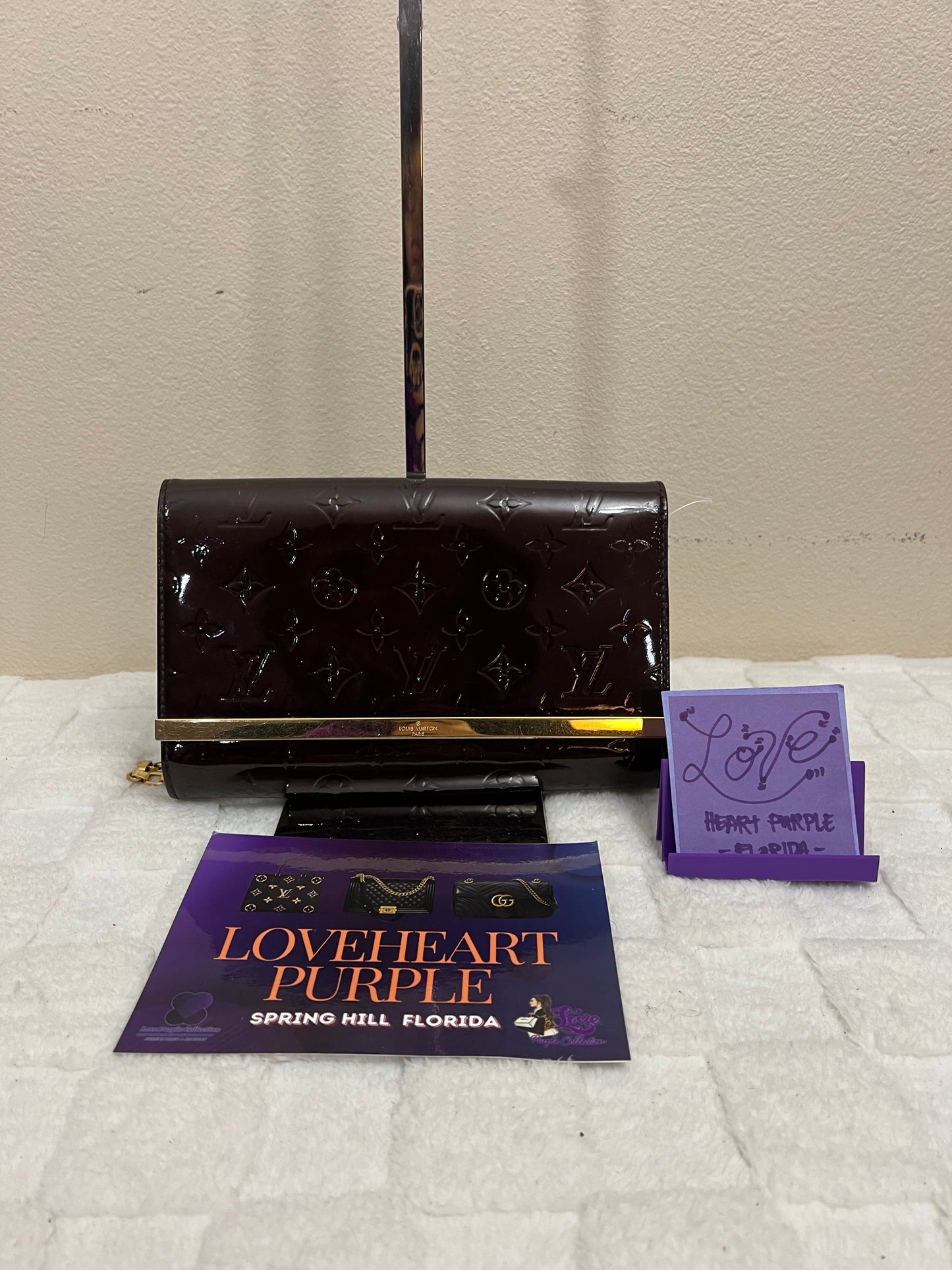ANA CLUTCH PURPLE