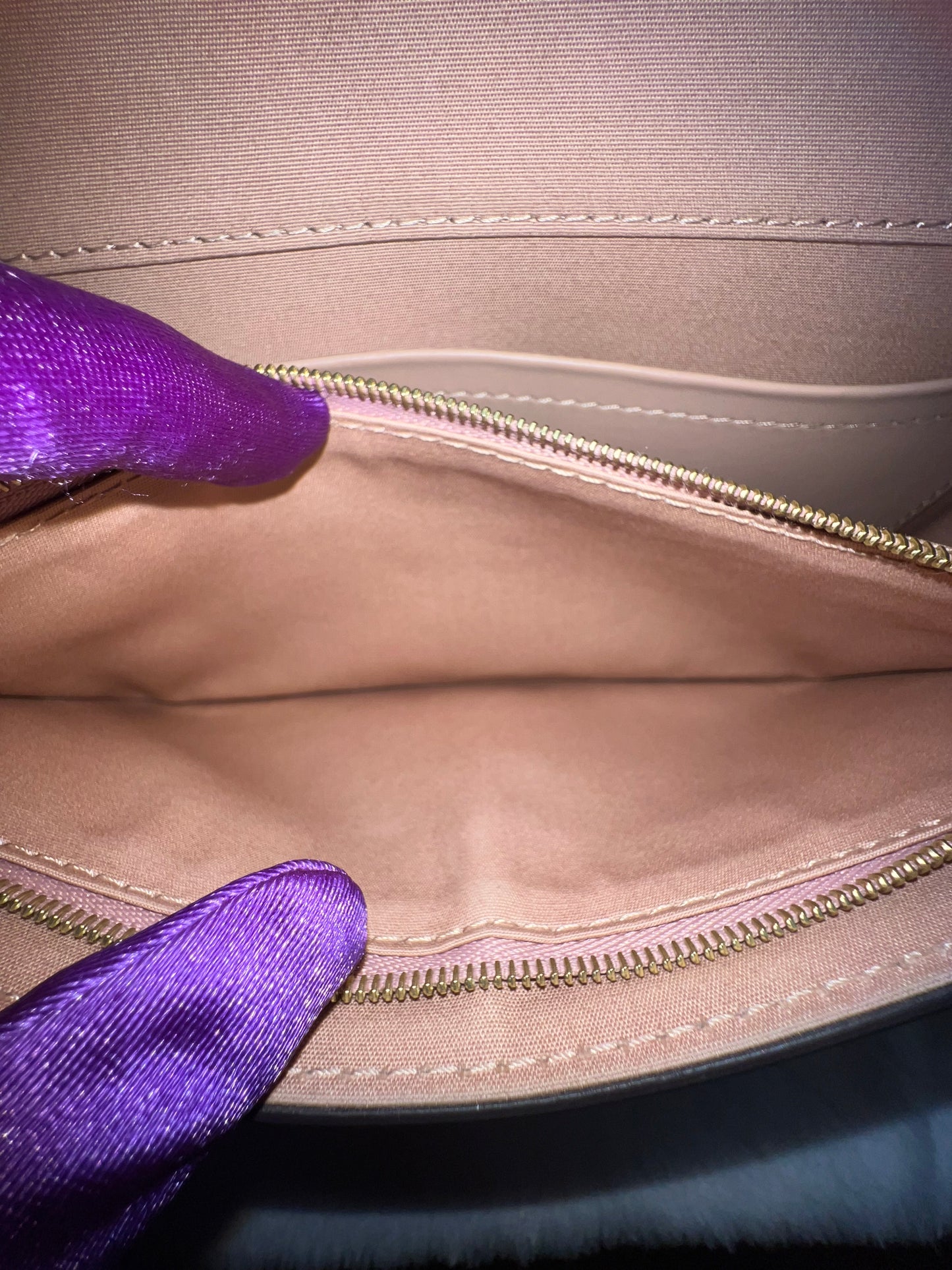 LOUISE CLUTCH VERNIS YELLOW