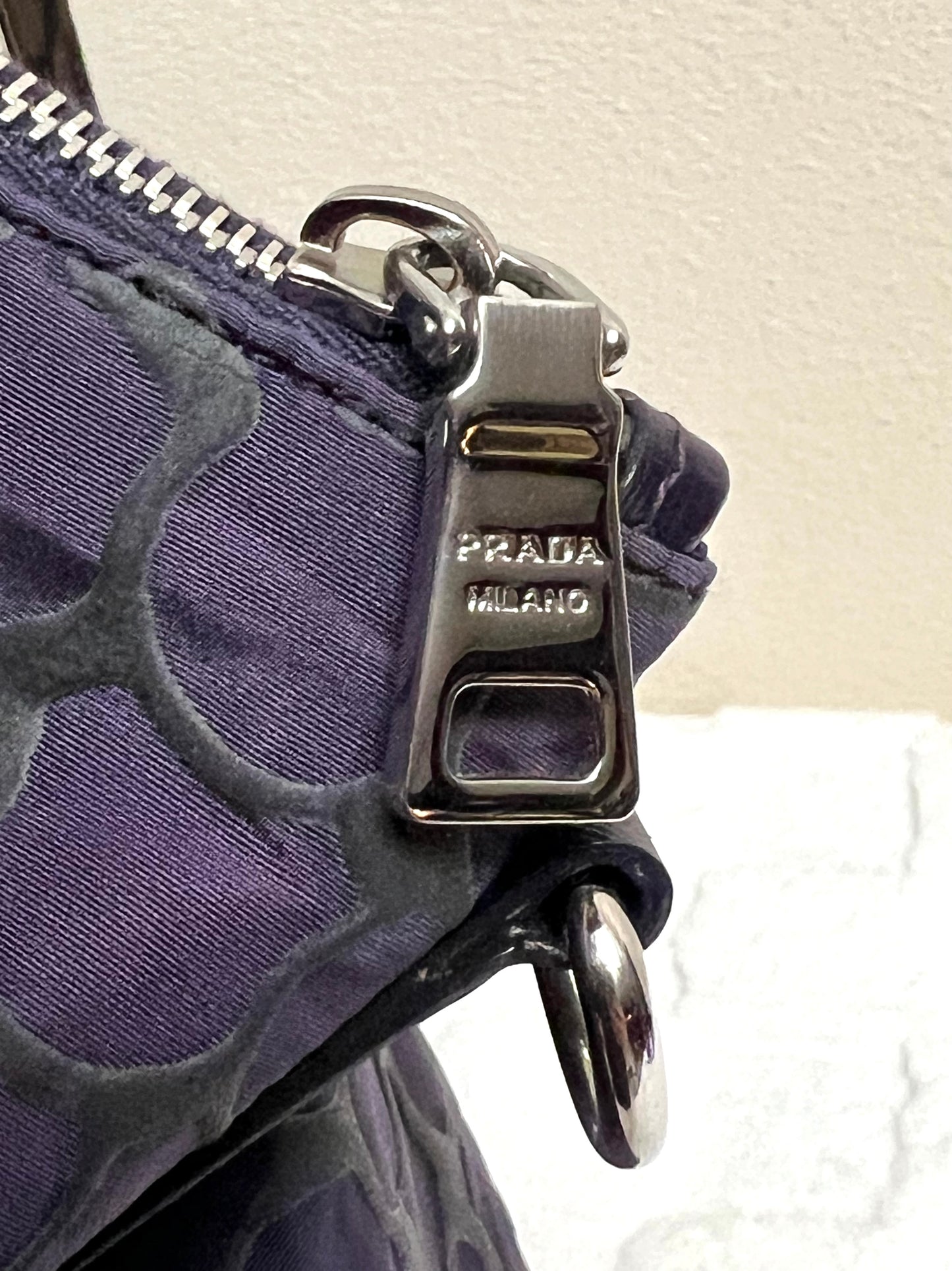 P_R_A_D_A TOTE PURPLE