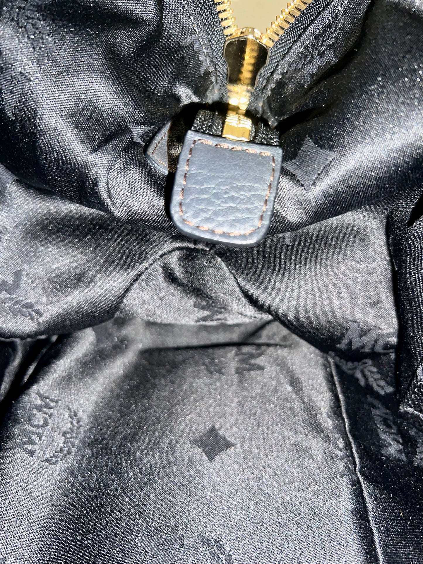 MCM BOSTON SOFT LEATHER