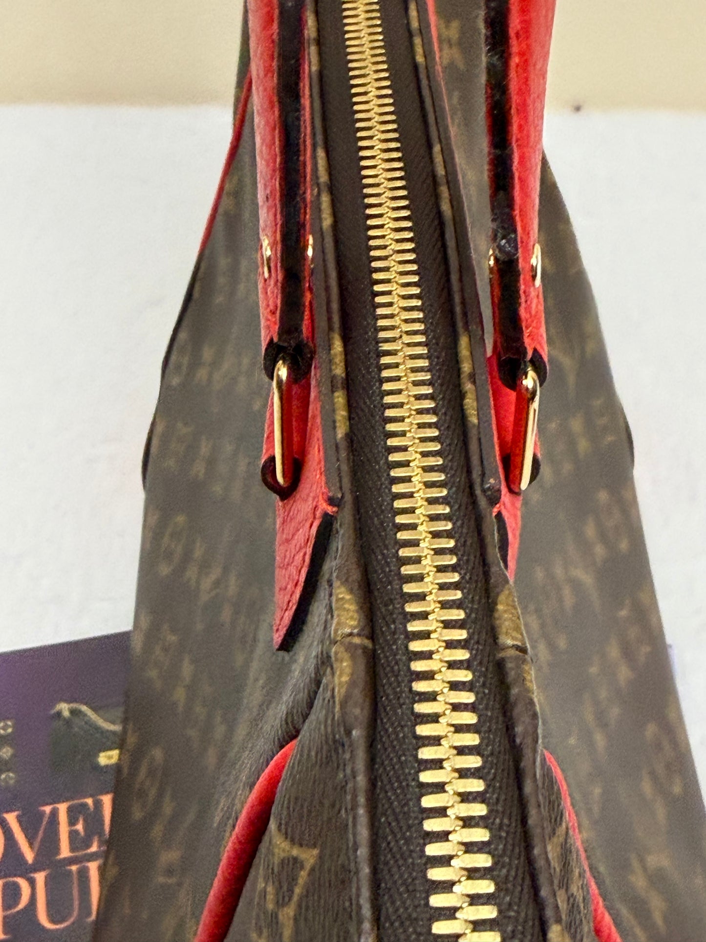 ESTRELA NM MONOGRAM RED