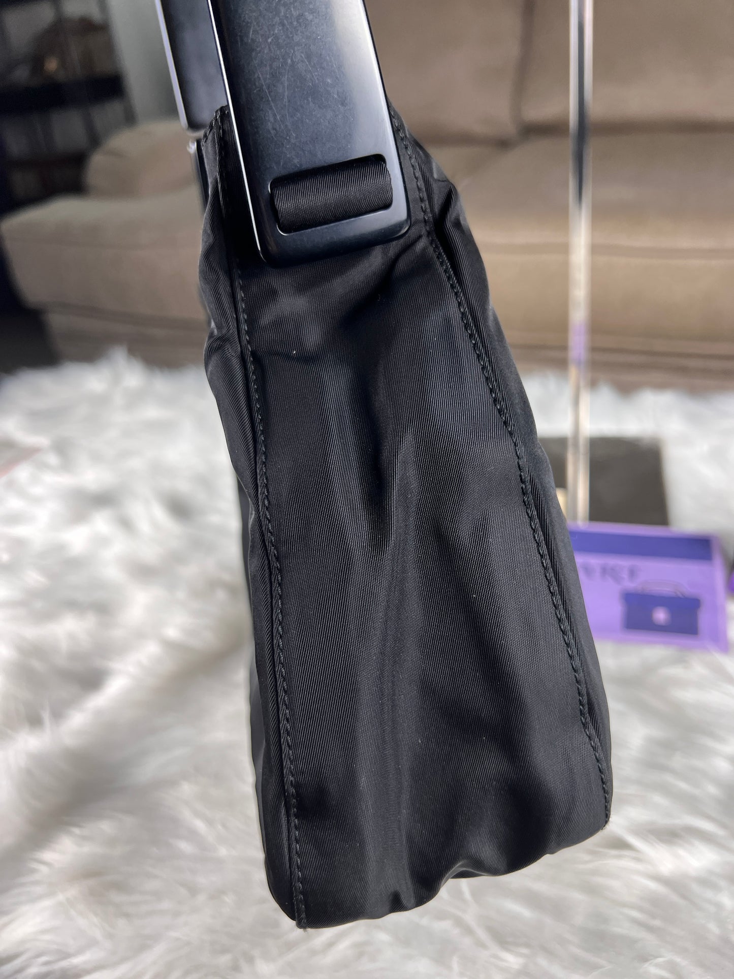 PRADA SHOULDER BAG BLACK