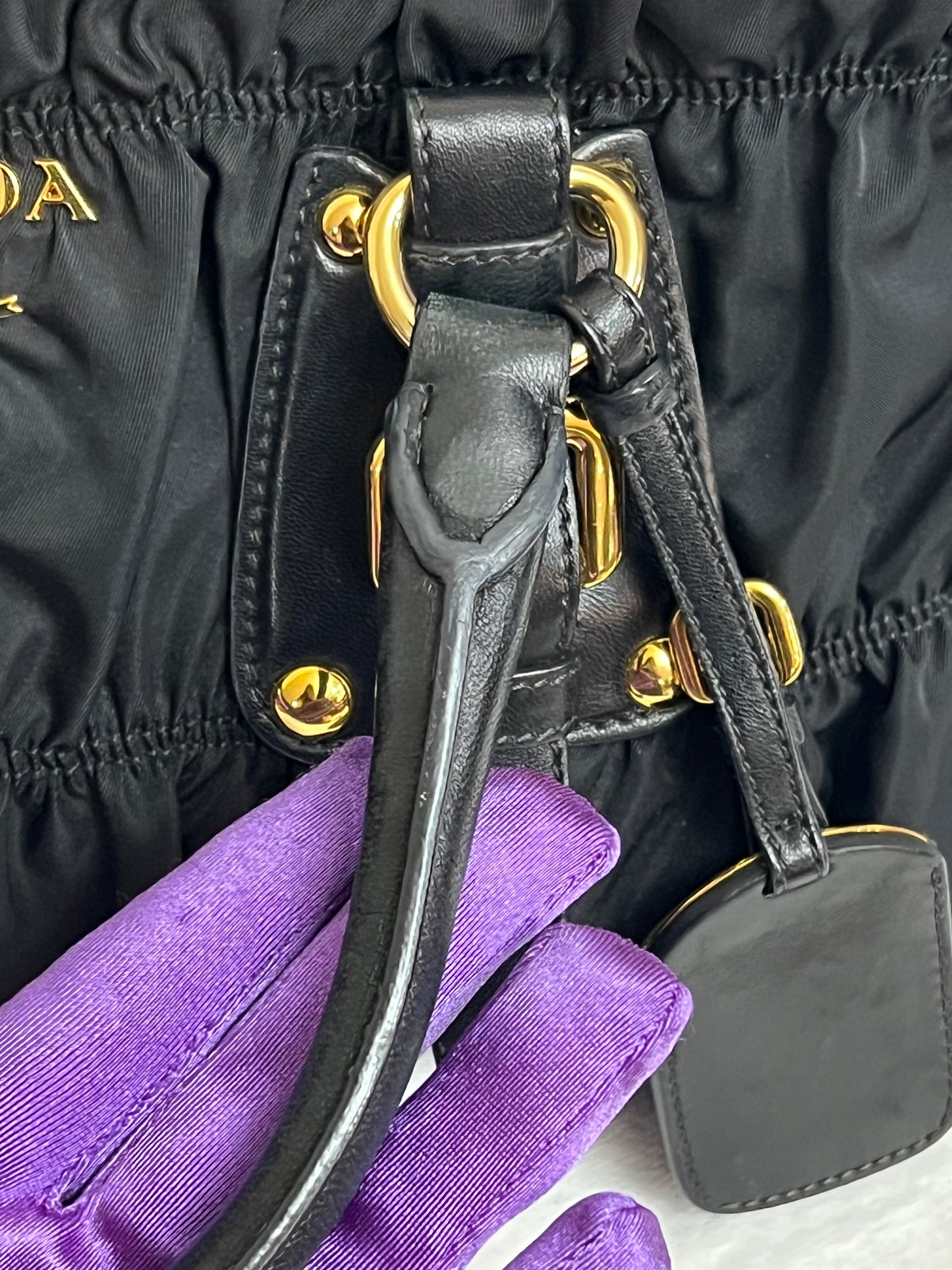 TESSUTO 2 WAY BAG BLACK