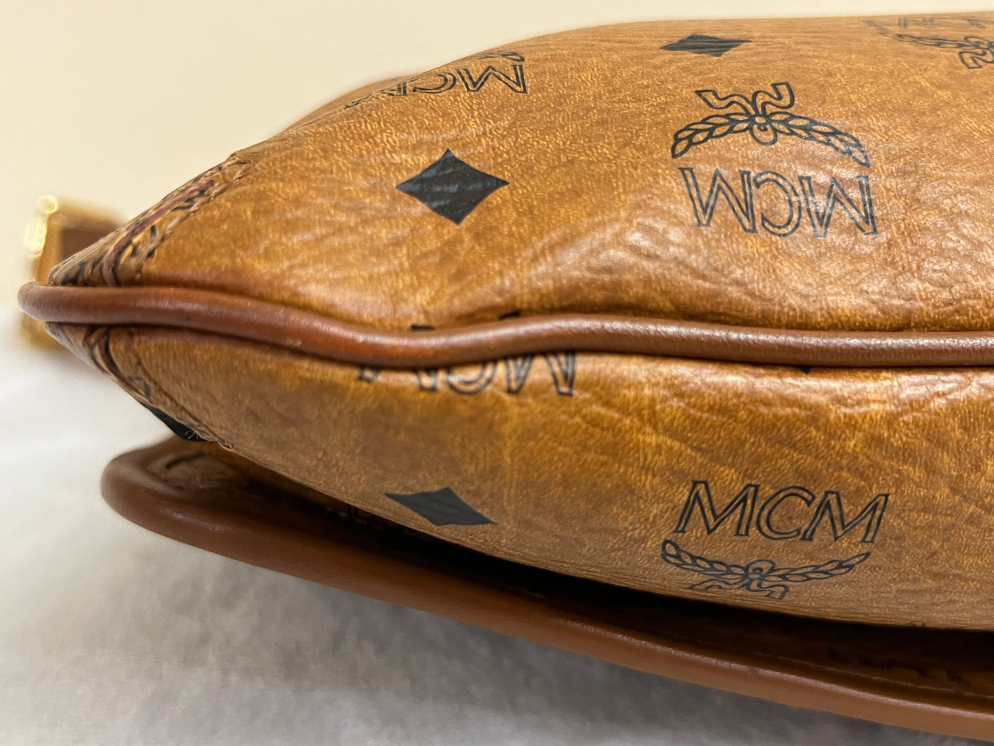 MCM COGNAC CROSSBODY