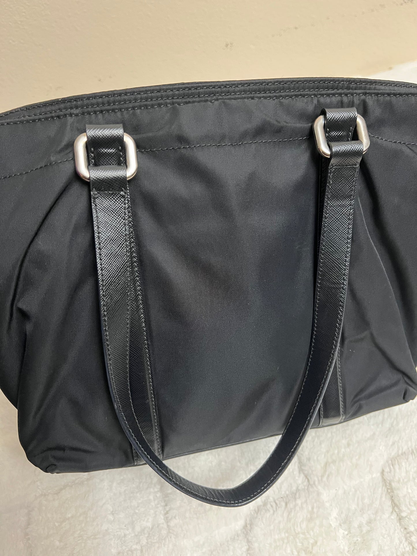 P_R_A_D_A TOTE BAG BLACK