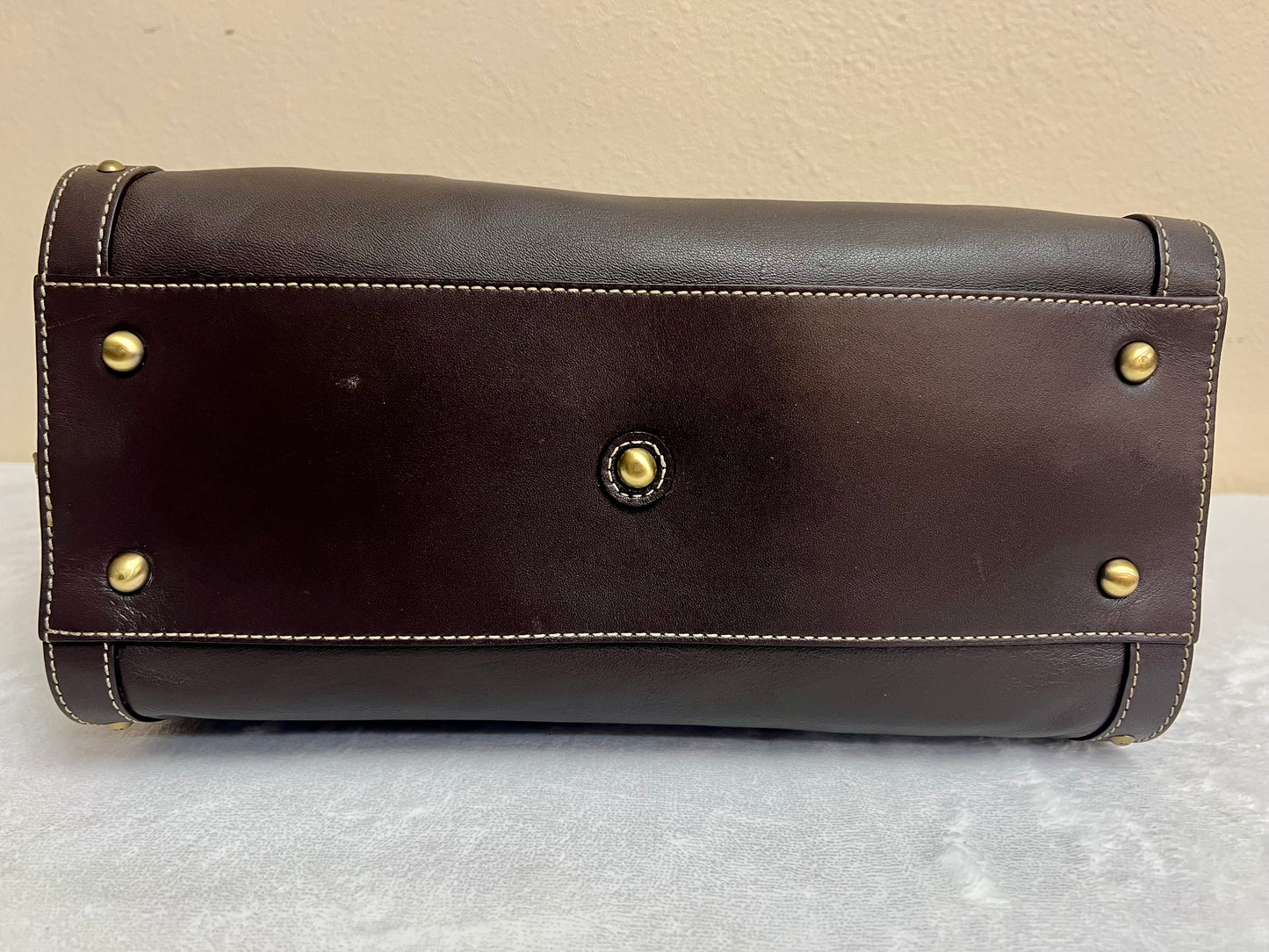 MCM CHOCO BROWN TOTE