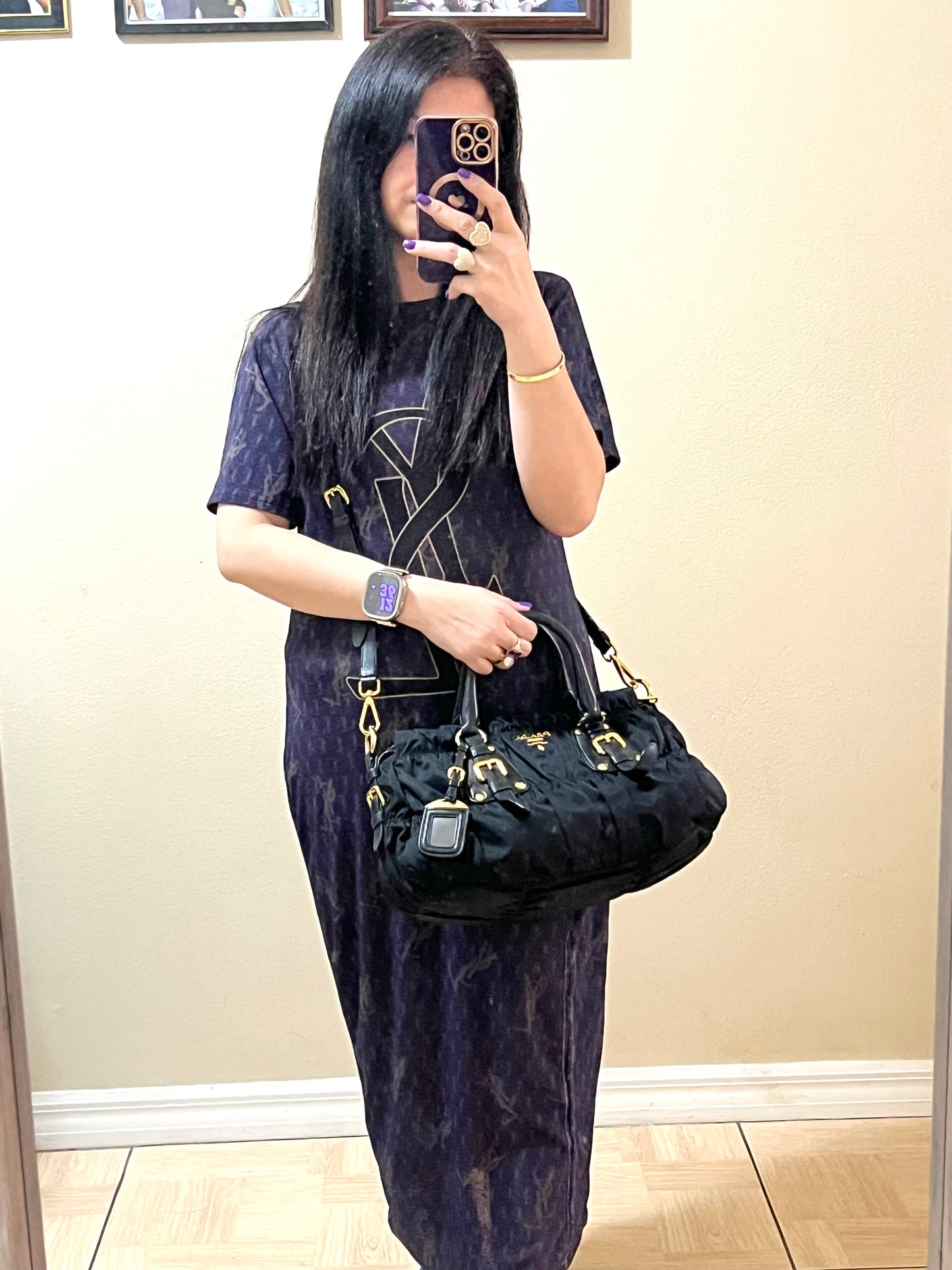 TESSUTO 2 WAY BAG BLACK