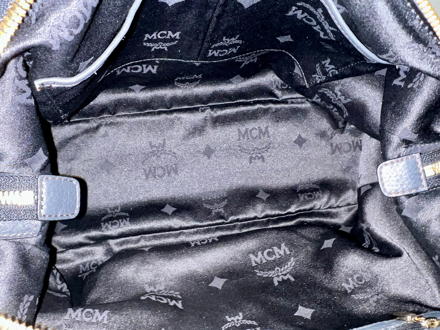 MCM BOSTON SOFT LEATHER