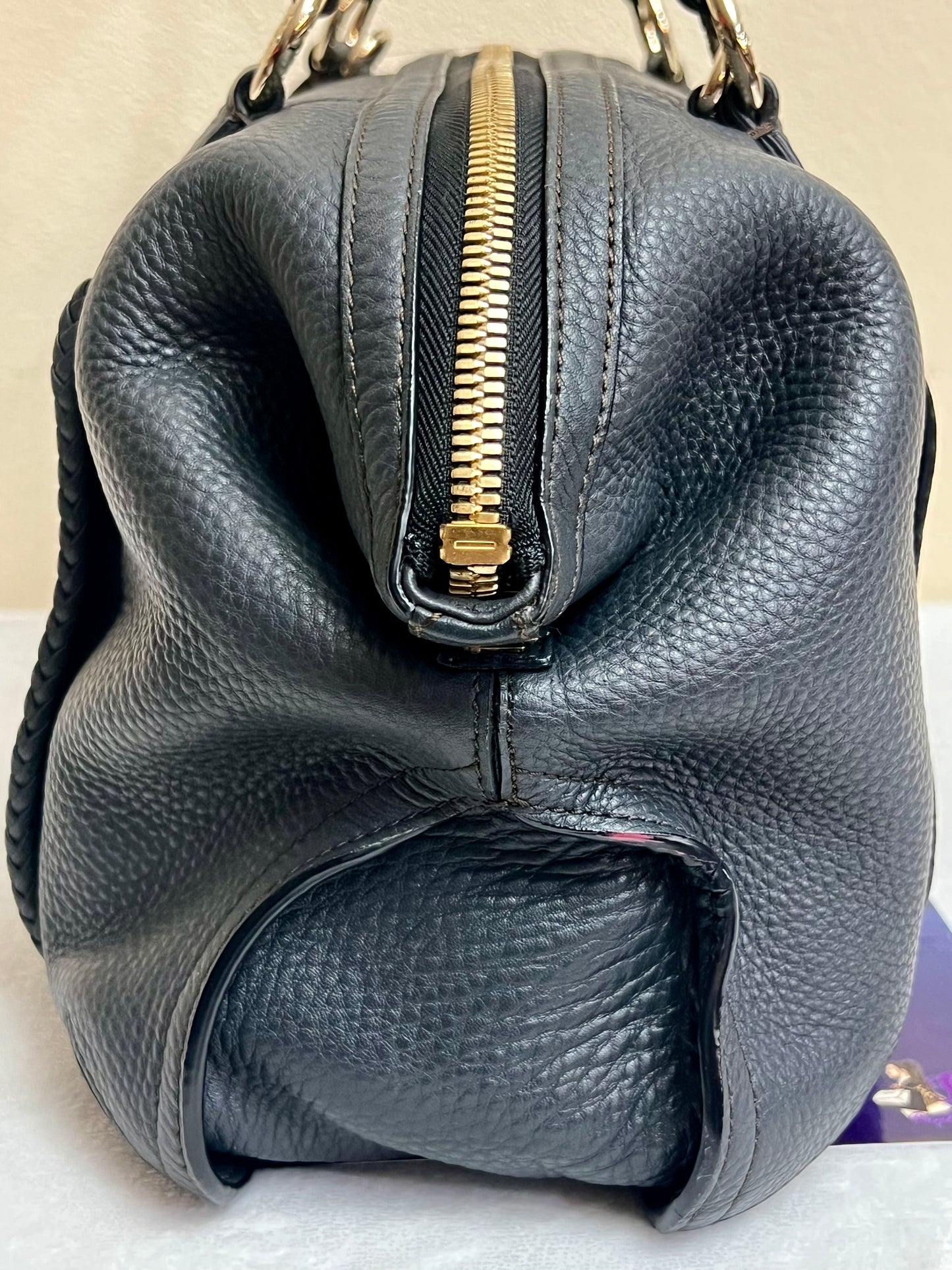 MCM BOSTON SOFT LEATHER