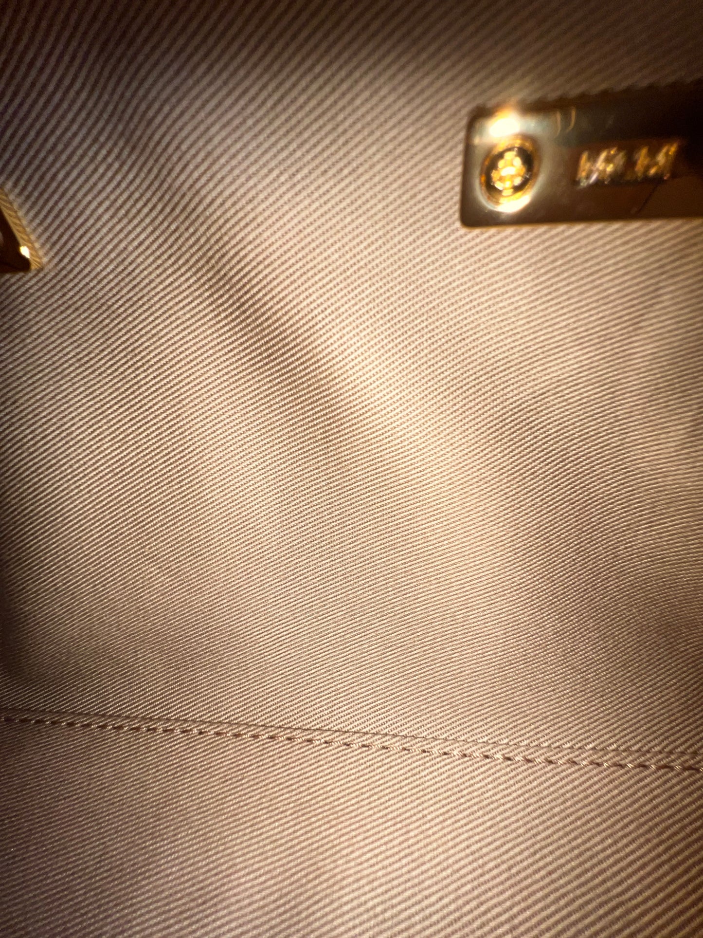 MCM MINI BOSTON COGNAC