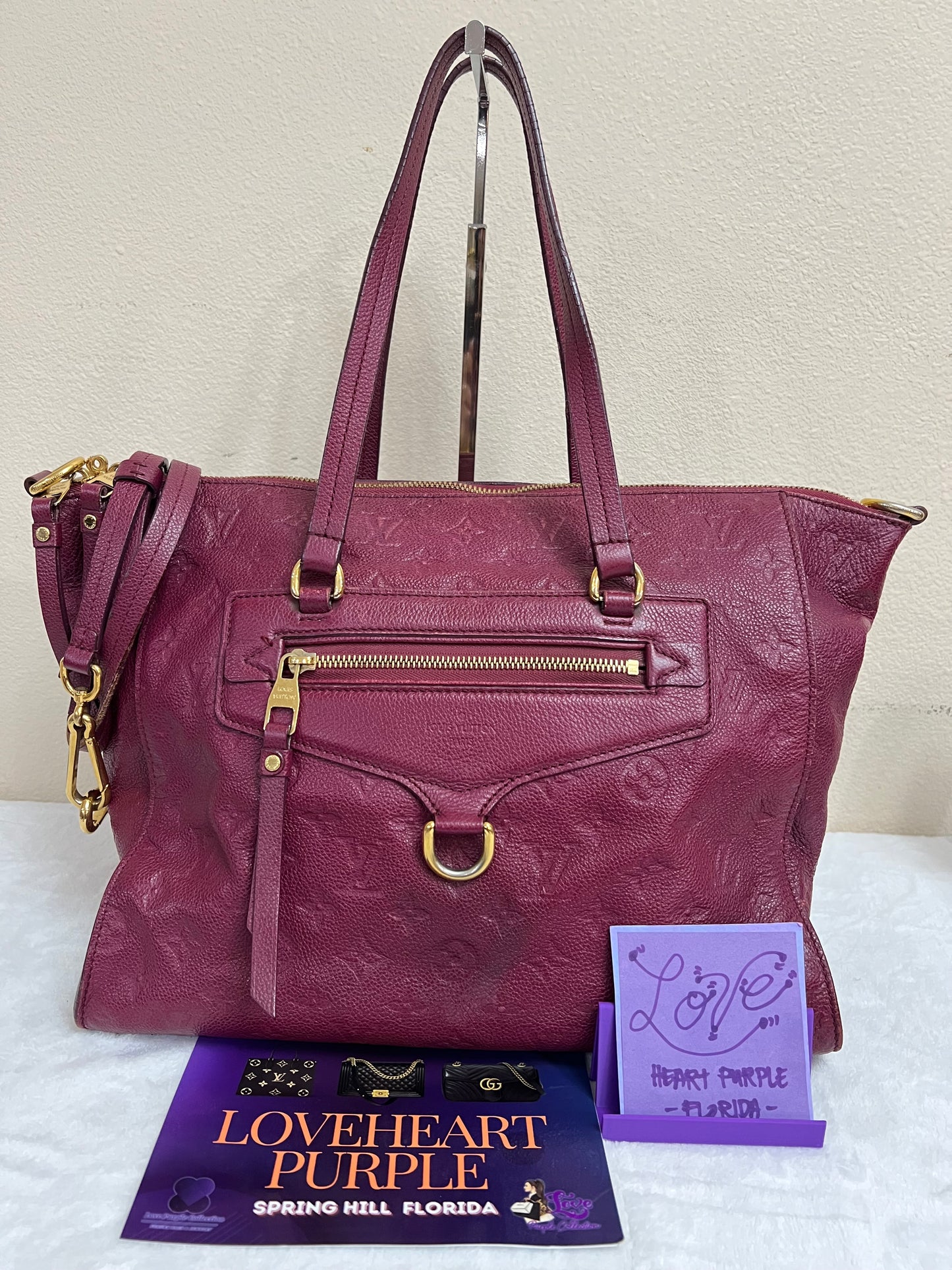 LUMINEUSE EMPRIENTE BURGUNDY