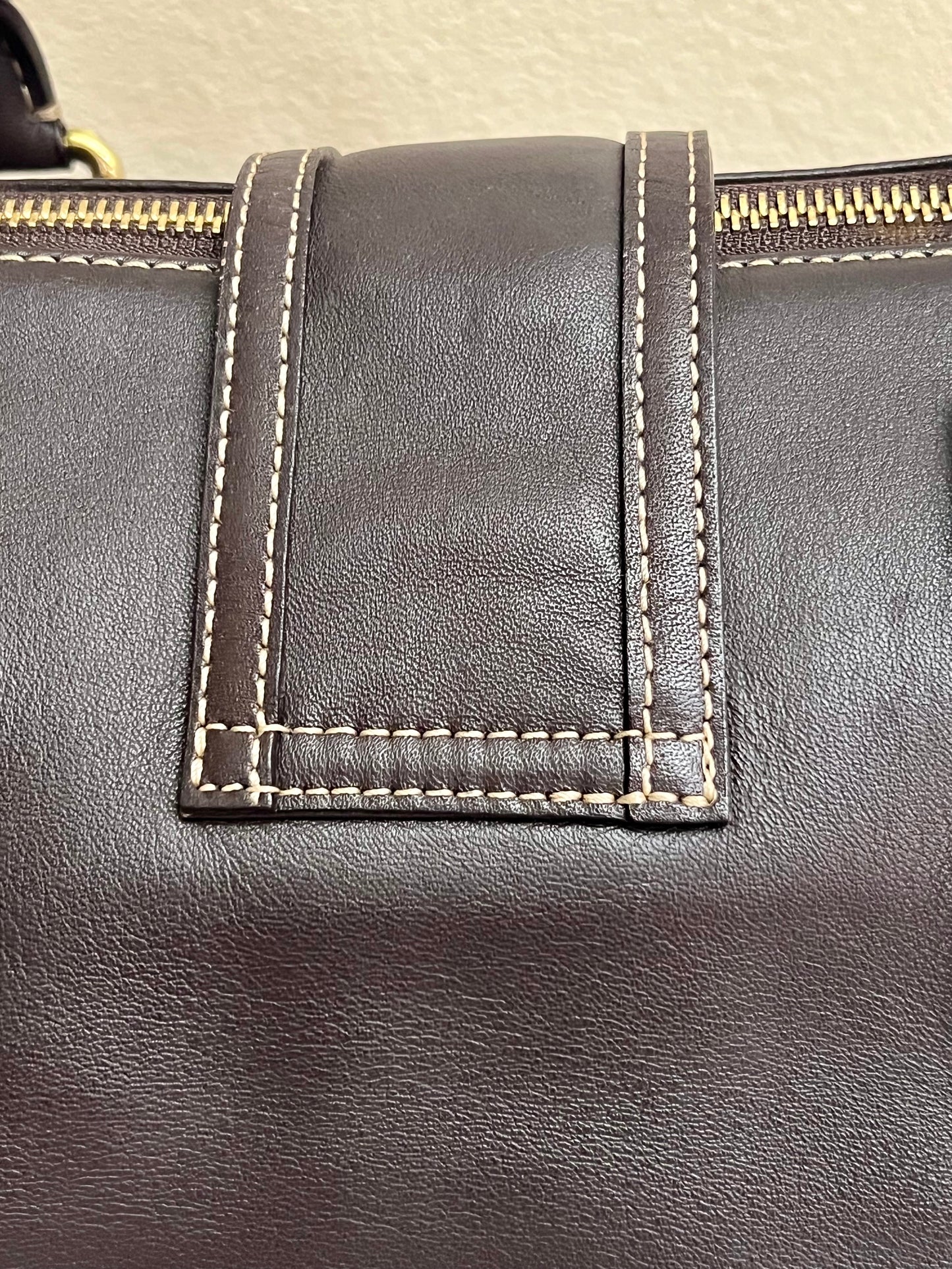 MCM CHOCO BROWN TOTE