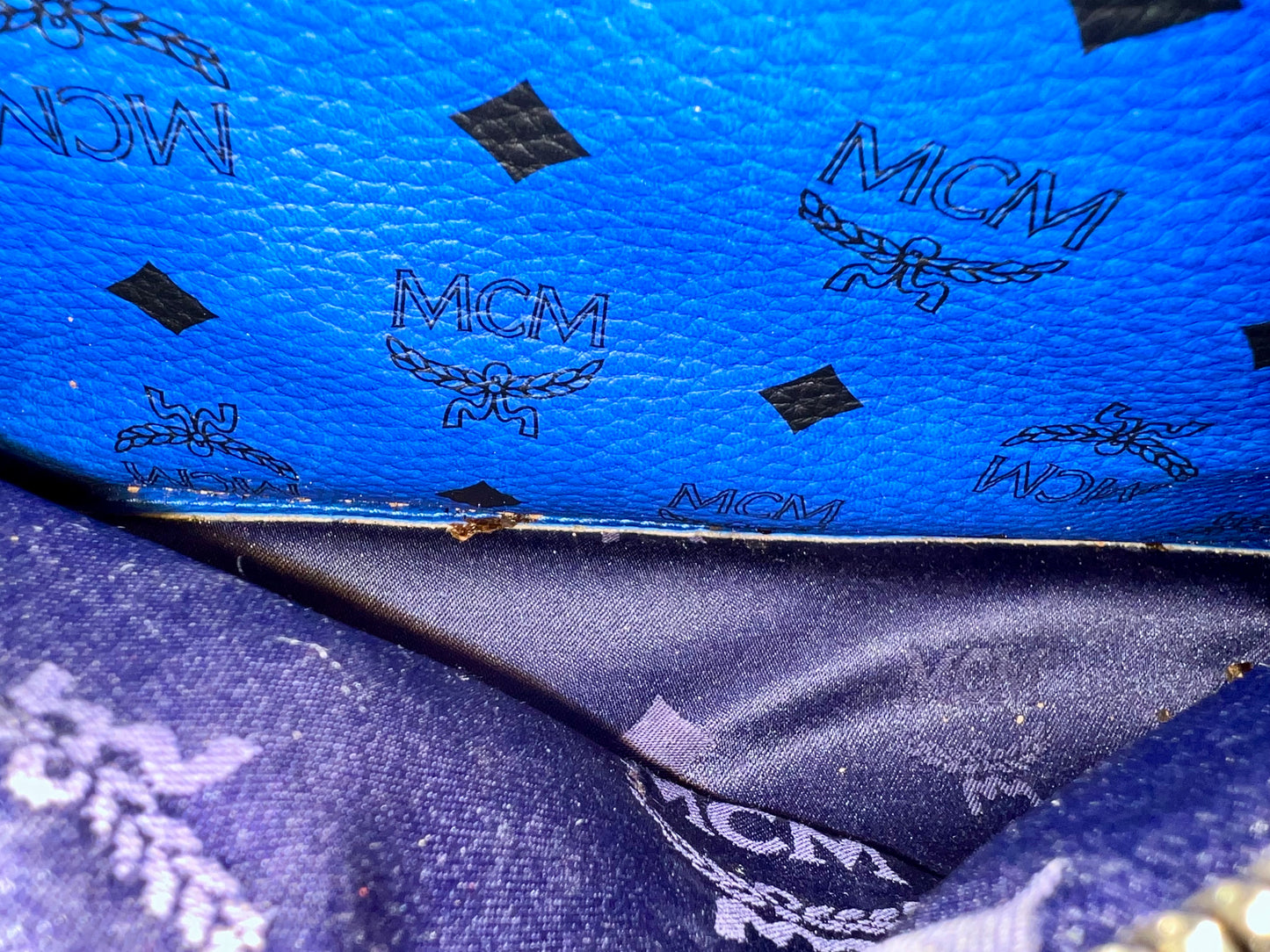 MCM BAGPACK LIMITED EDITION BLUE