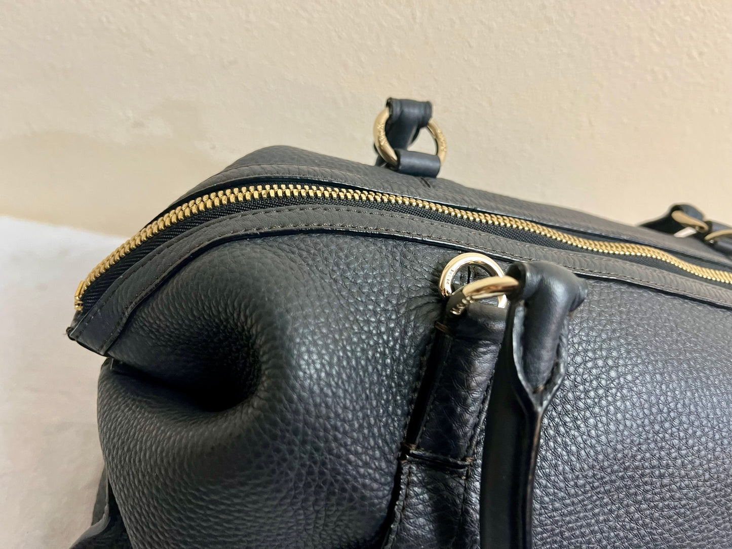 MCM BOSTON SOFT LEATHER