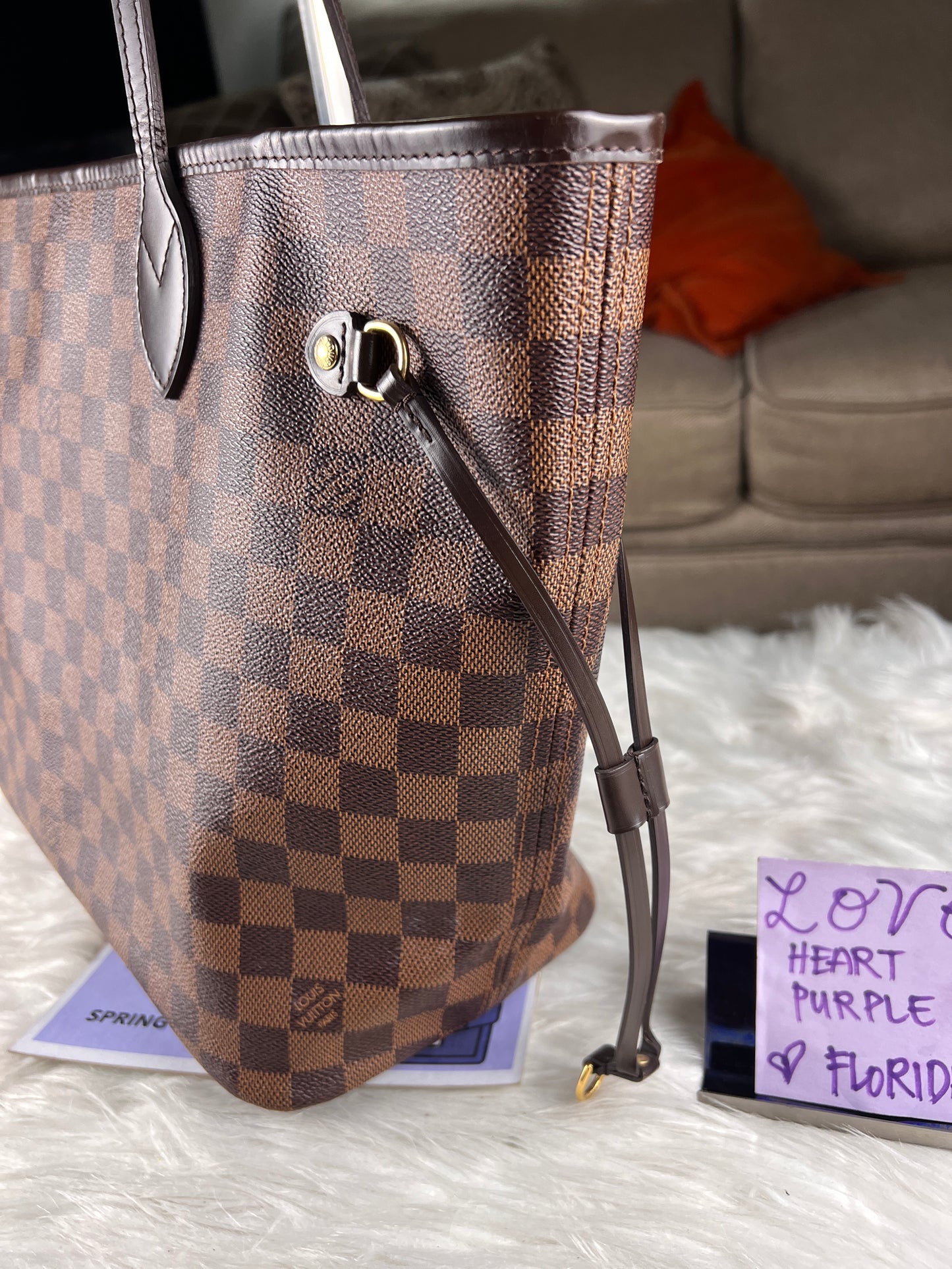 NEVERFULL MM DAMIER EBENE