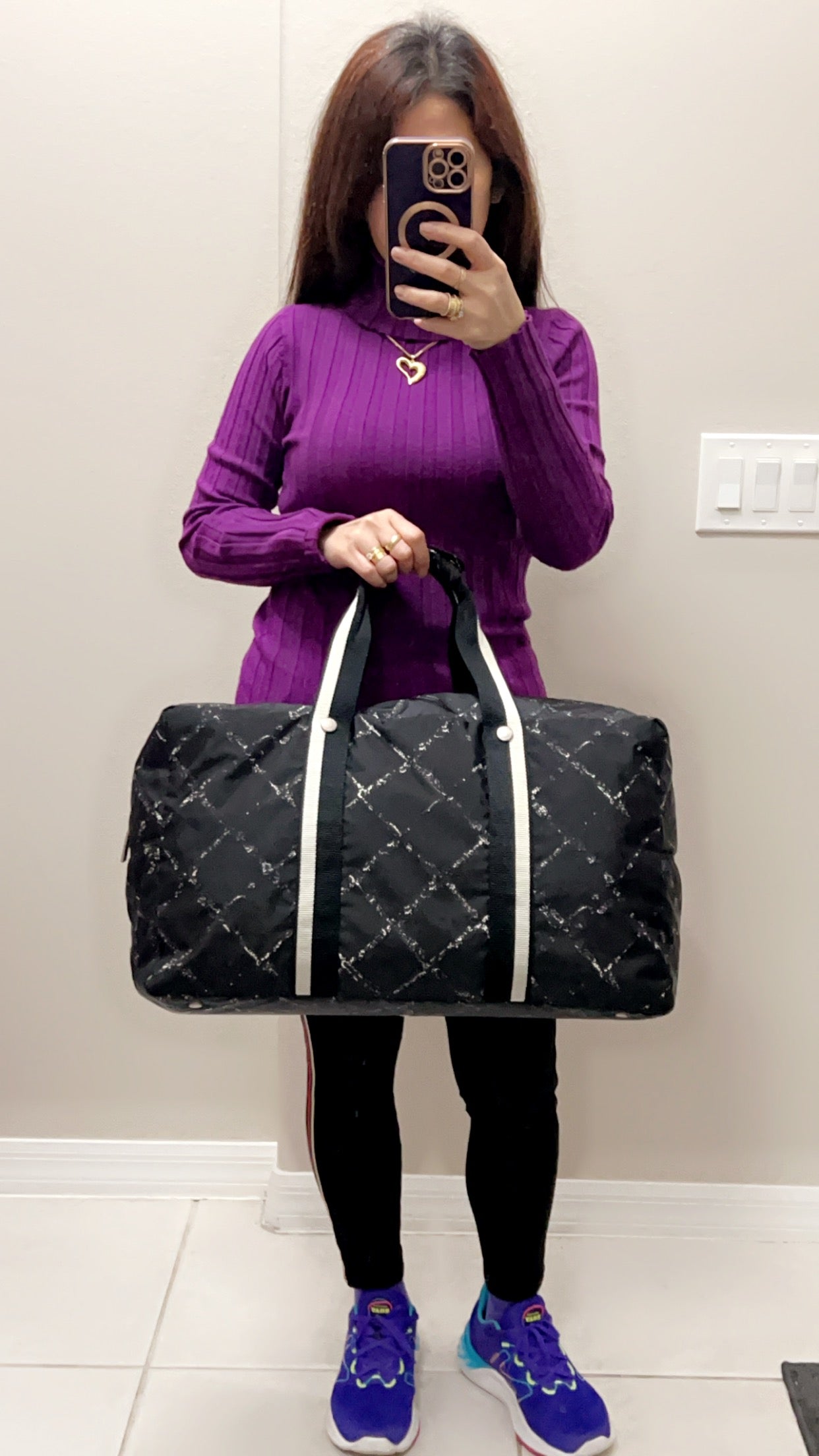 CHANEL TRAVEL LINE BOSTON BAG