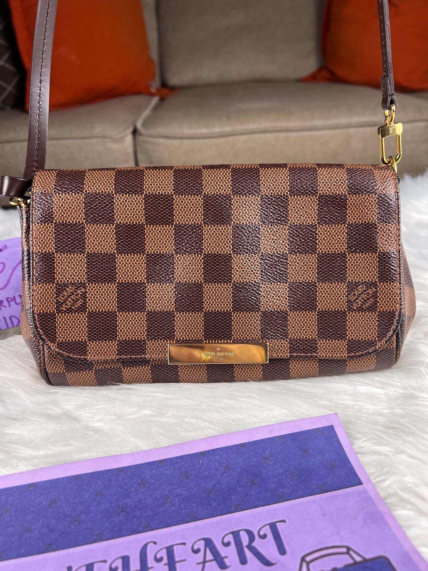 FAVORITE PM DAMIER EBENE