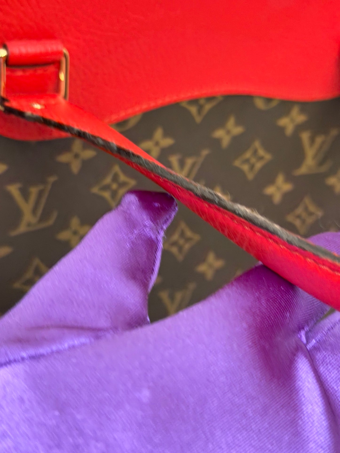 ESTRELA NM MONOGRAM RED