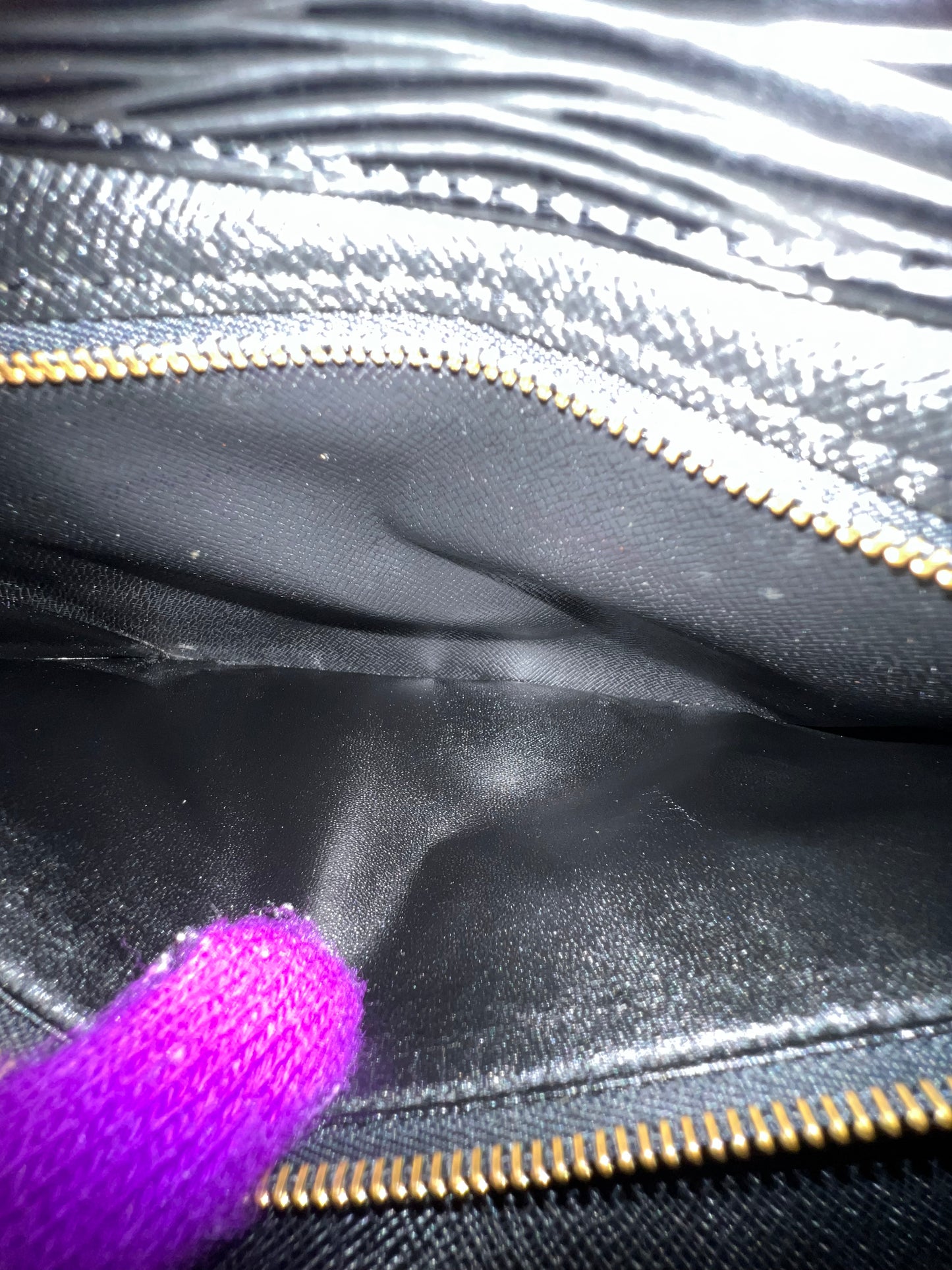 MONTAIGENE EPI CLUTCH BLACK