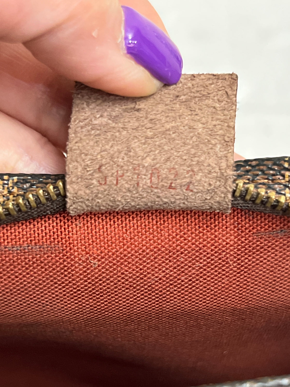MINI POCHETTE DAMIER