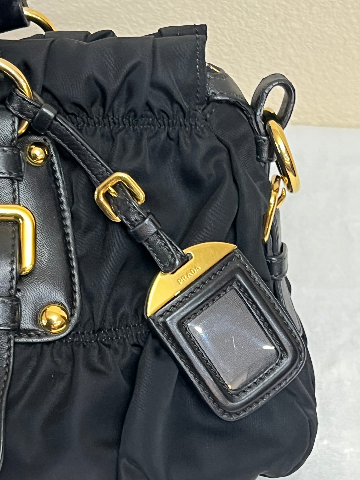 TESSUTO 2 WAY BAG BLACK